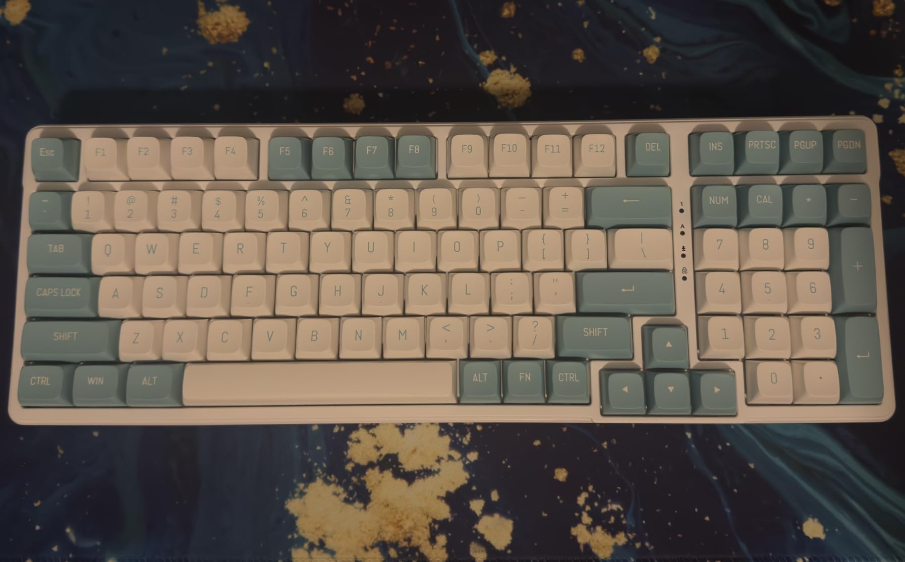 HUO JI E-Yooso Creamy Mechanical Keyboard Wired, RGB Backlit, White | Hot Swappable, Pre-lubed Linear Switches, Gasket Structure, Sound Dampening Foam, 99 Keys Custom Gaming Keyboard for PC/Mac customer photo 2