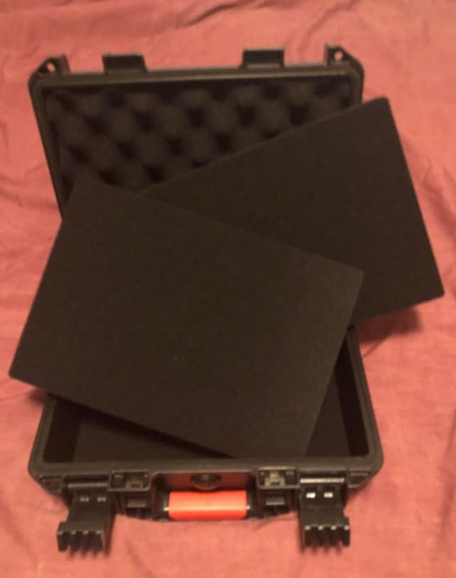TSA Gun Case for Handgun Pistol - TSA Approved Firearm Travel Case, Gun Safe for 9mm Handgun Pistol, Hard Shell, Waterproof, Shockproof for Airline Travel Car Home customer photo 1