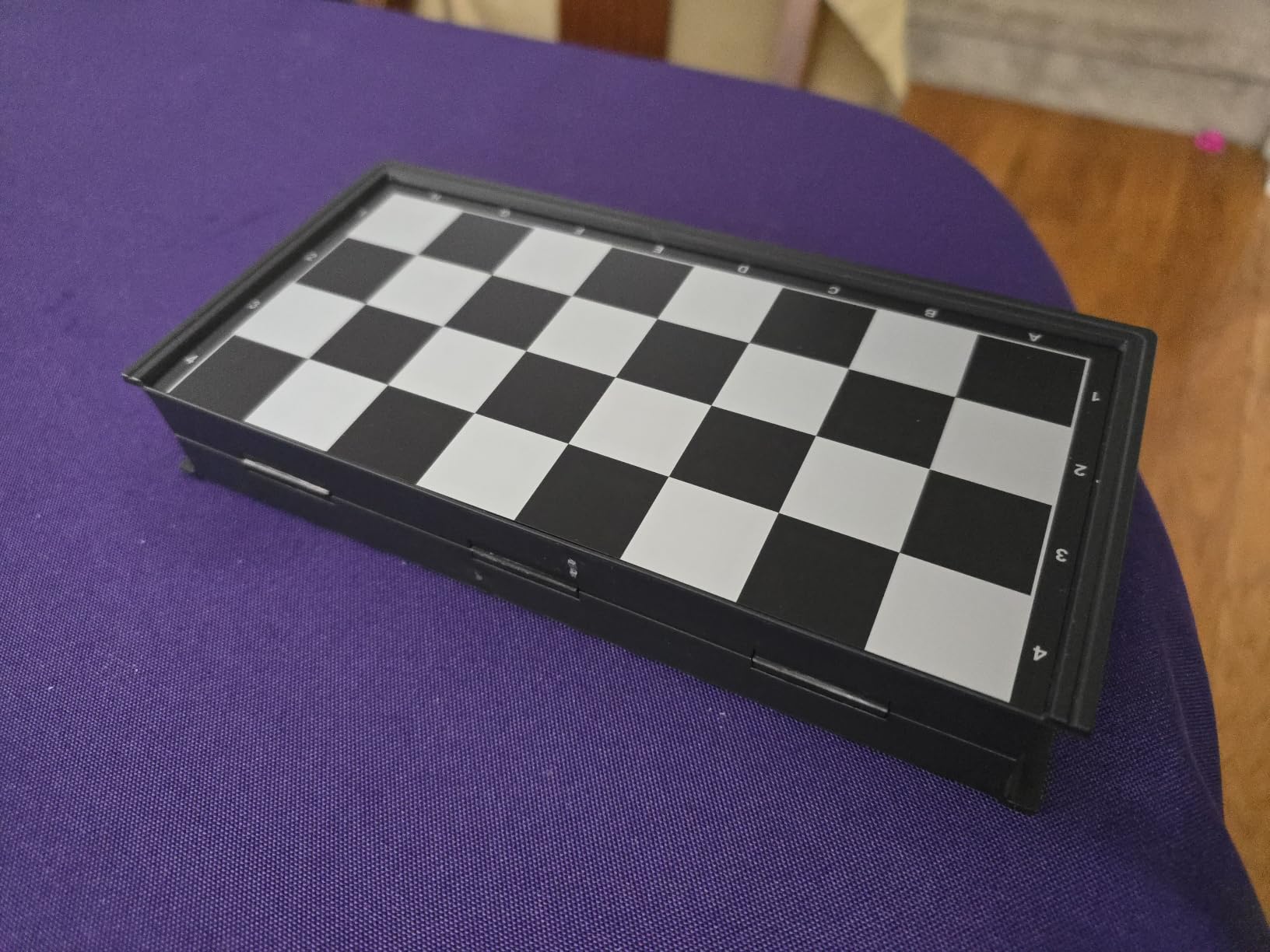 Travel Chess Set Magnetic Portable Folding Board - Small Mini Pocket Chess Set (X-Small / 5.9 Inch) customer photo 2