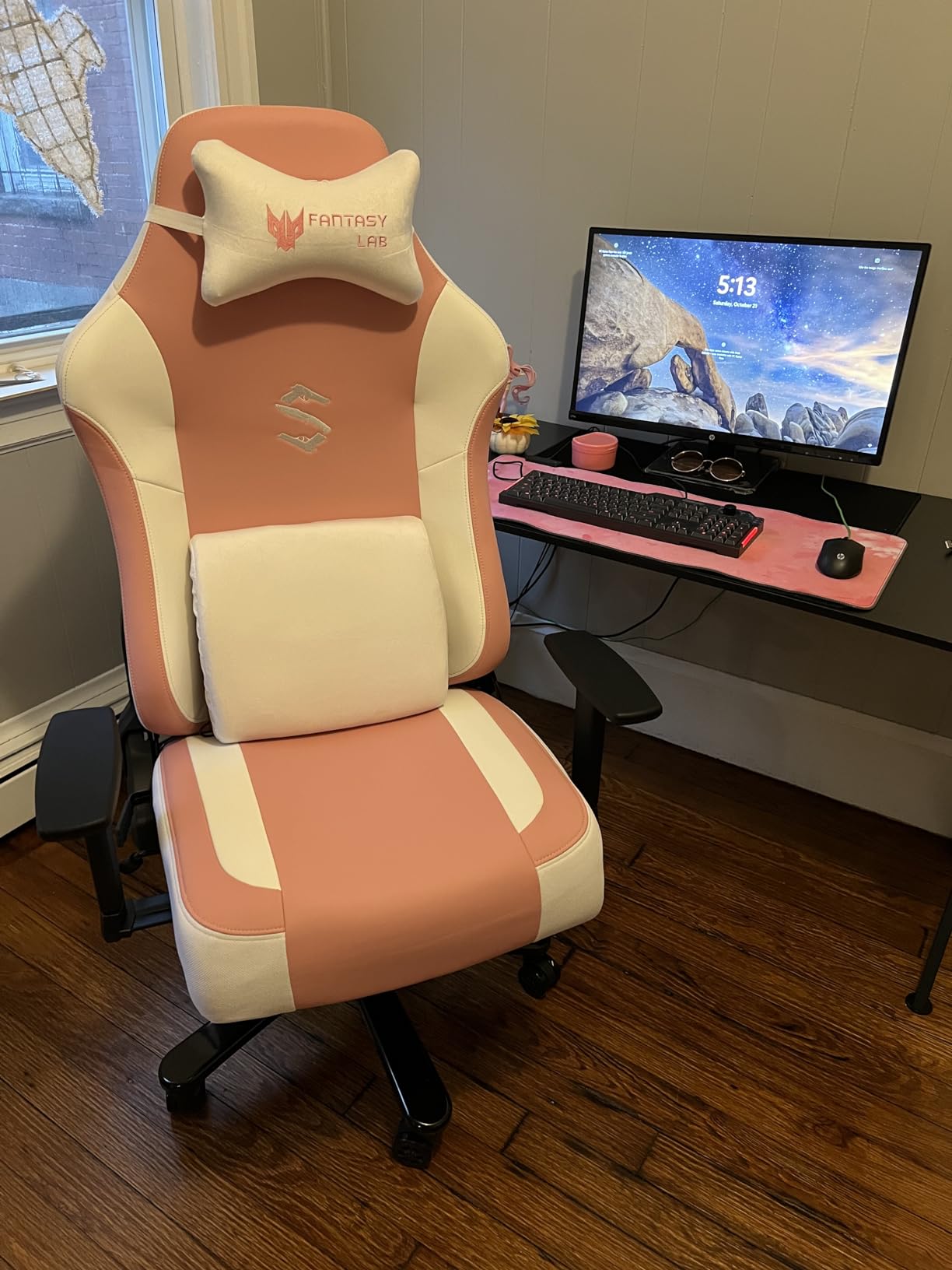 Big and Tall Gaming Chair 440LBS Gaming Chair with Metal Base Memory Foam Lumbar 4D Adjustable Armrest Computer Chair for Heavy People Ergonomic High-Back customer photo 2