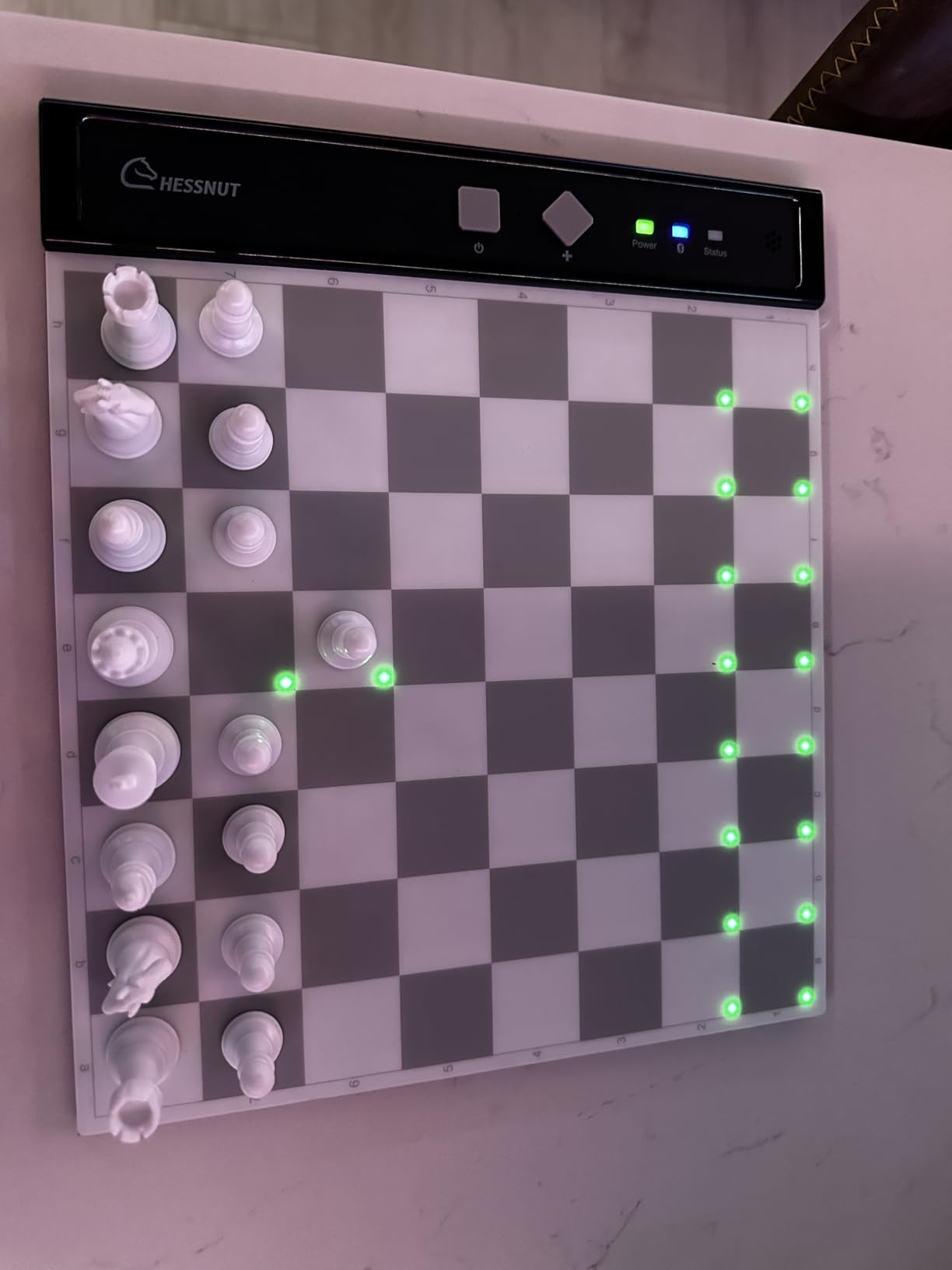 Chessnut Go Portable Travel Electronic Chess Board - Full Piece Recognition, Magnetic Adhesion, AI Chess Computer, Compact Design - Best Smart Chessboard for Travel customer photo 1