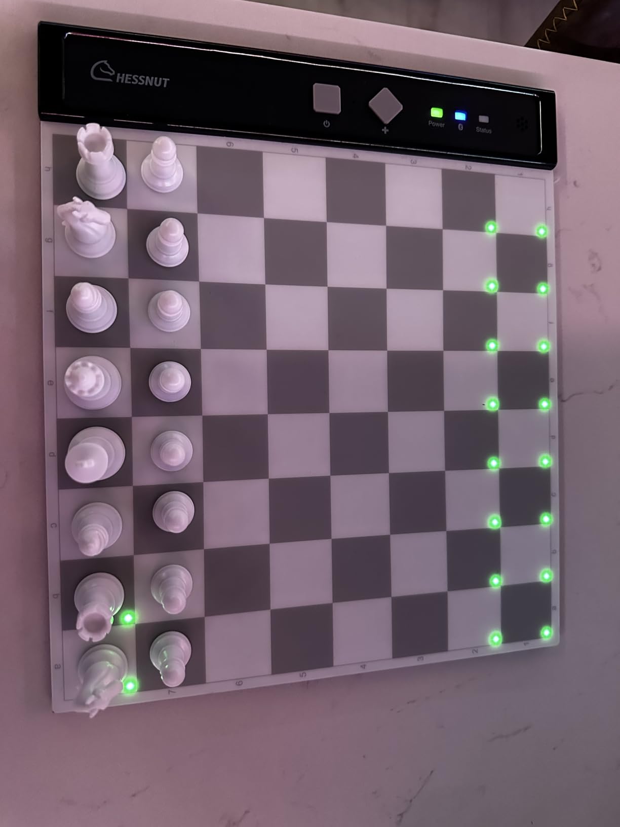 Chessnut Go Portable Travel Electronic Chess Board - Full Piece Recognition, Magnetic Adhesion, AI Chess Computer, Compact Design - Best Smart Chessboard for Travel customer photo 2