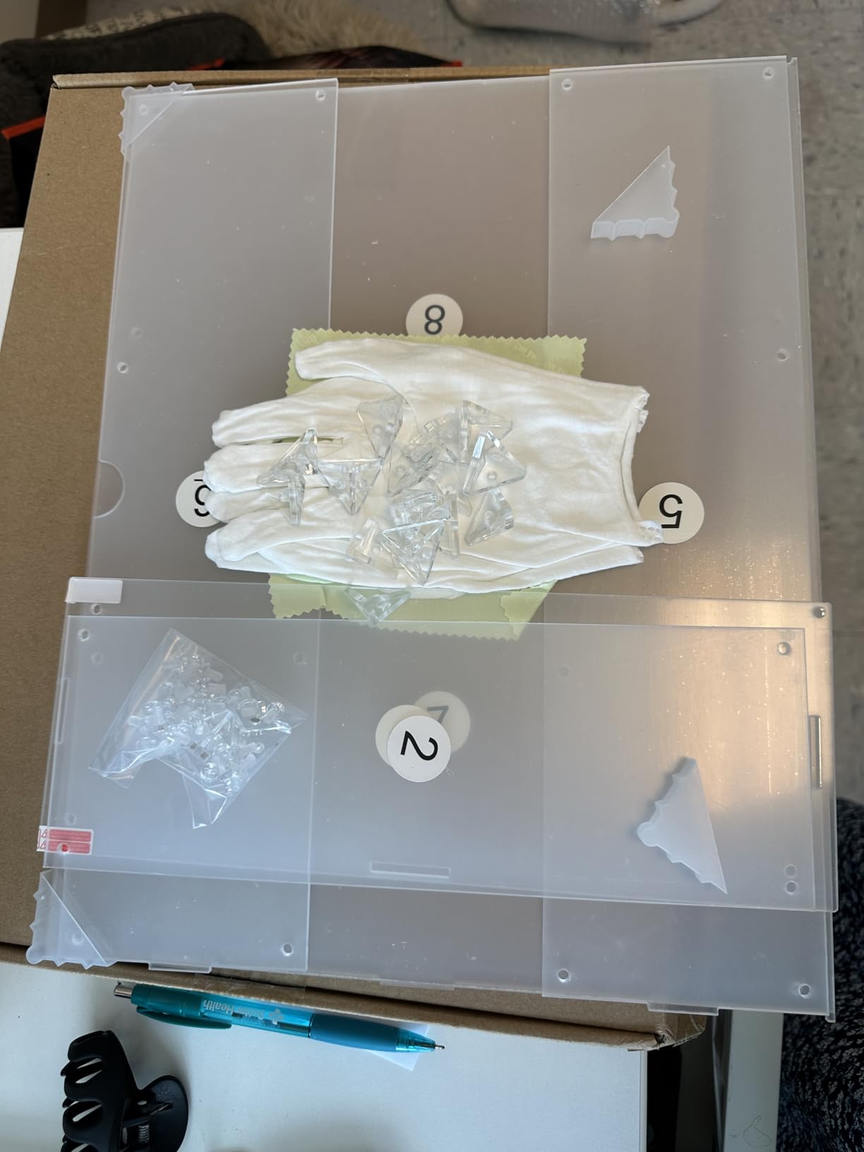 Acrylic Display Case, 3 Tier Clear Display Case for Funko Pop Figures, Wall Mounted or Desktop Dustproof Display Cabinet Box for Collectibles Figurines Lego Models Dolls Mini Toys (12x4x15.4 inch) customer photo 2