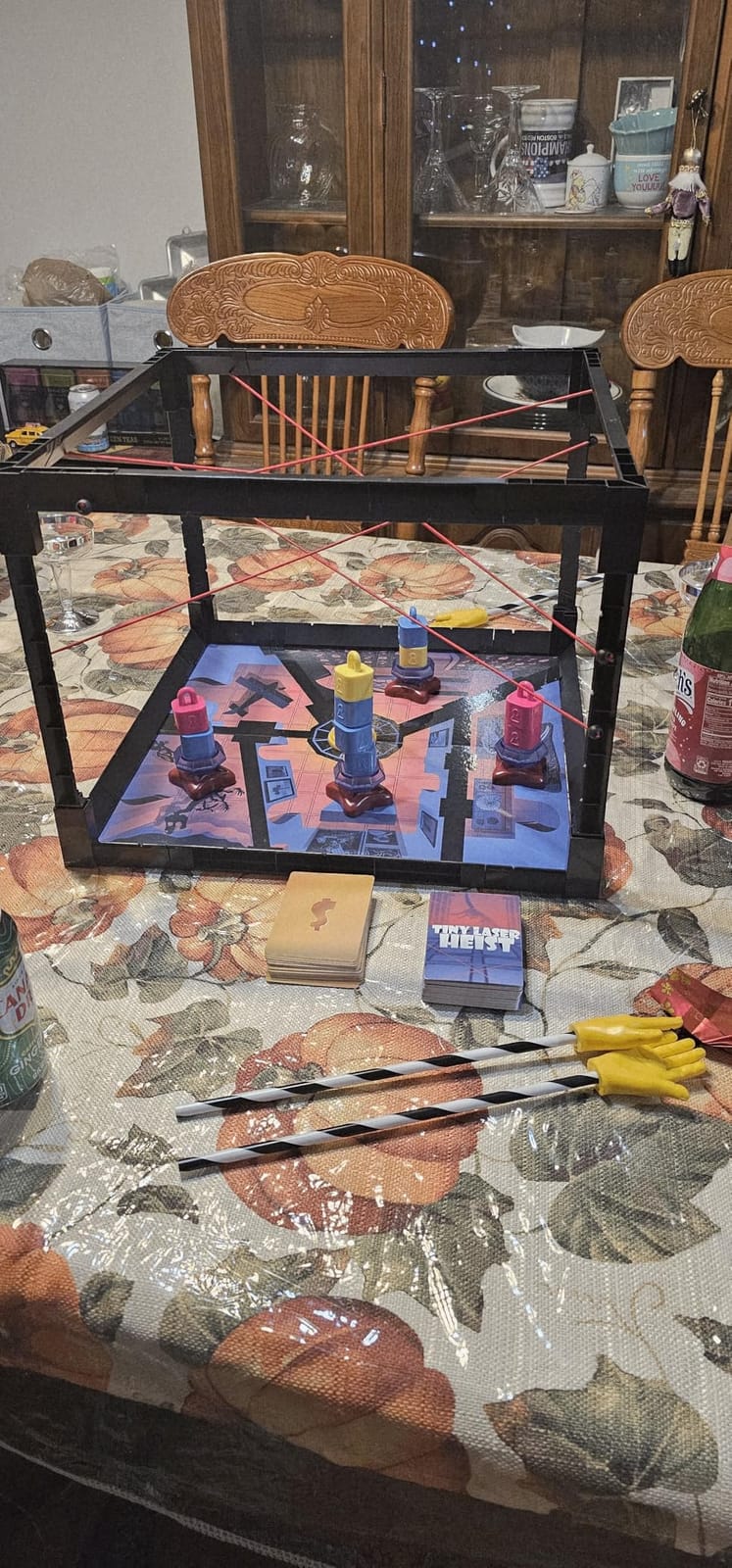 Tiny Laser Heist Base + Expansion Pack, Hilarious 3D Heist Game | Every Round is a Mini Escape Room. Fun Cooperative Board Game for Ages 12+, Perfect for Game Nights & Parties, 3-6 Players customer photo 1