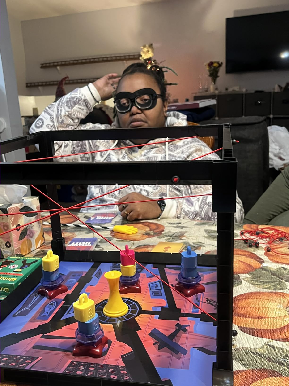 Tiny Laser Heist Base + Expansion Pack, Hilarious 3D Heist Game | Every Round is a Mini Escape Room. Fun Cooperative Board Game for Ages 12+, Perfect for Game Nights & Parties, 3-6 Players customer photo 2