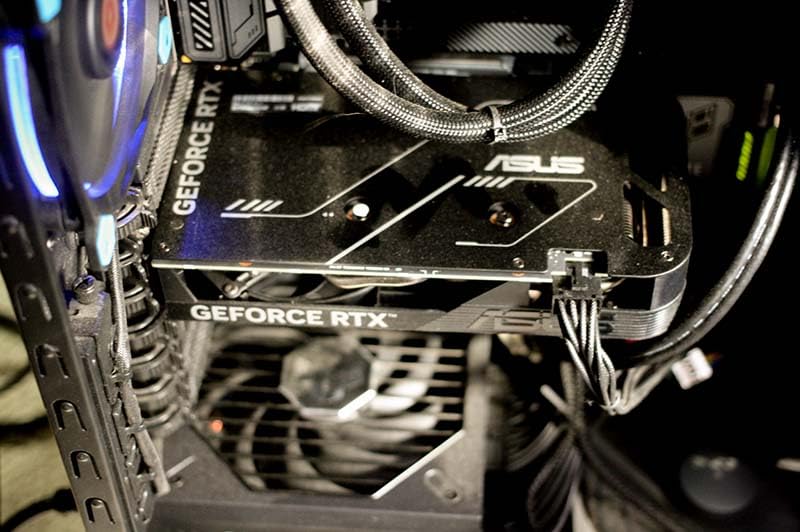 Dual GeForce RTX 4060 V2 OC Edition (PCIe 4.0, 8GB GDDR6, DLSS 3, HDMI 2.1a, DisplayPort 1.4a, 2-Slot Design, Axial-tech Fan Design, 0dB Technology), 3 Year Warranty customer photo 1