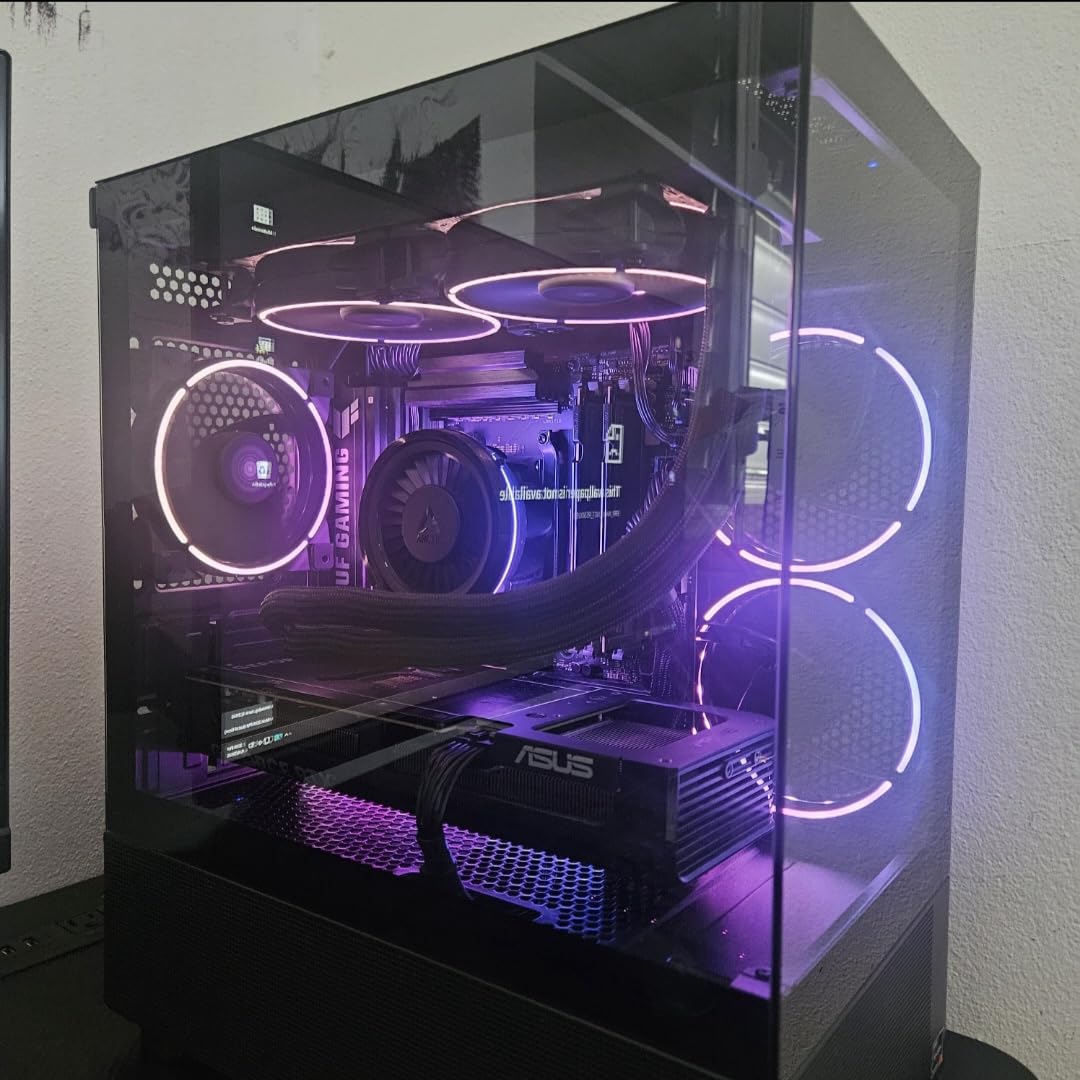 Thermaltake View 170 TG ARGB Black Micro-ATX Case; 3x120mm ARGB Fans Included; Supports Up to 280mm Radiator; Front & Side Dual Tempered Glass Panel; CA-1Z4-00M1WN-00; 3 Year Warranty customer photo 2