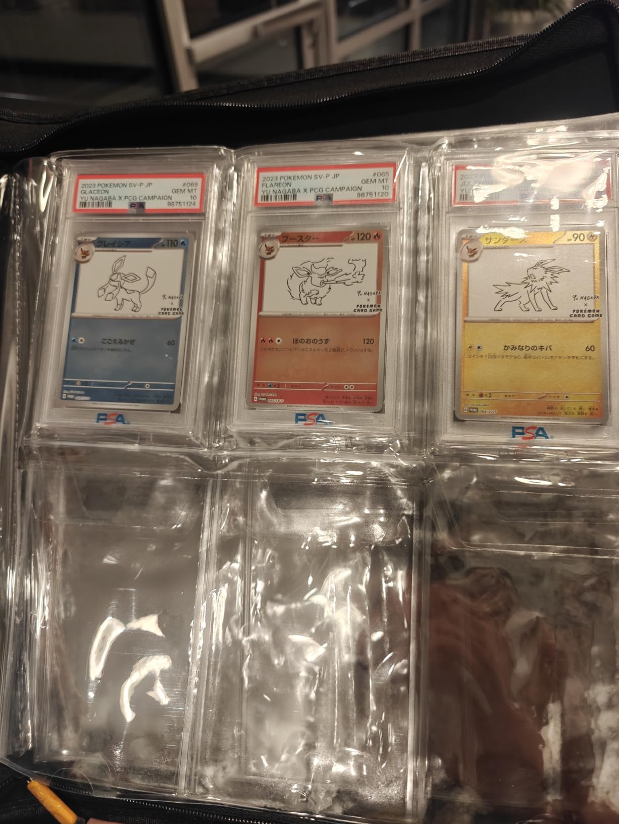 X PRO Graded Card Binder - Holds 60 Graded Slabs, Suitable for PSA and CGC Slabs | 6 Pocket Slab Binder Design | Ringless PSA Slab Binder | PSA Slab Case | Graded Card Holder for Long Term Storage customer photo 1