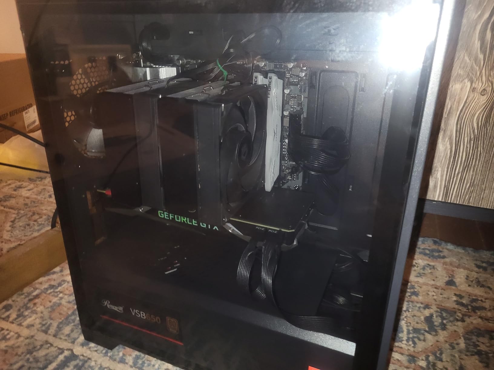 Cooler Master Elite 301 Lite Micro-ATX High Airflow Minimalist PC Case, 365mm GPU Max, Compatible RTX 5080|RX 9070 XT, 280mm AIO Max, Type C, Tempered Glass, 120mm Fan, Intakes Grill customer photo 2