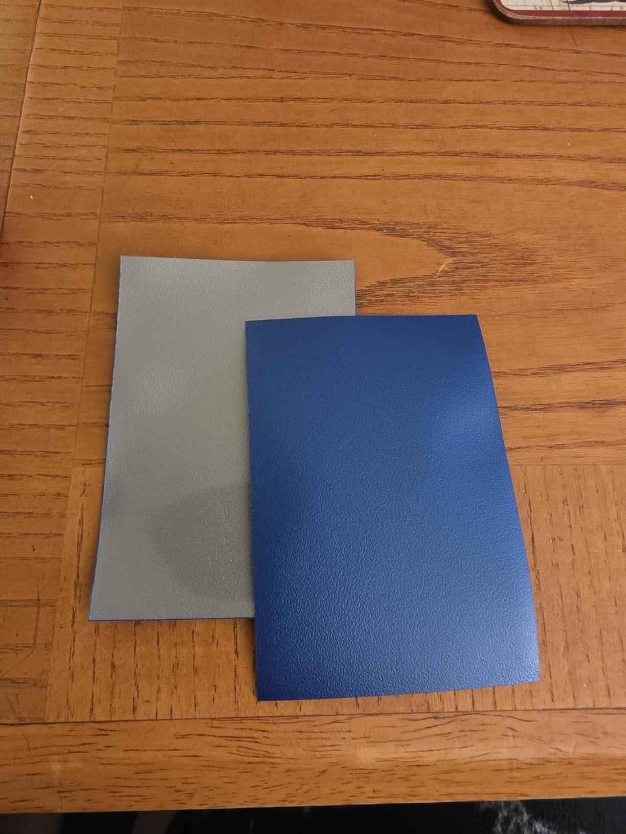 Dragon Shield | Matte Dual Standard Size Card Sleeves | 100 - Smooth & Tough Premium TCG Sleeves - Compatible with Pokemon, One Piece & Magic the Gathering | Cobalt & Silver customer photo 2