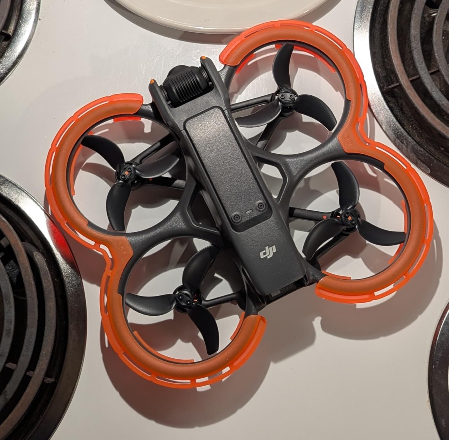 BRDRC Avata 2 Bumper Guards Accessories, Propeller Guard Protector Gimbal Protective Anti-Collision Ring Cover for DJI Avata 2 Fly More Combo Accessories customer photo 1