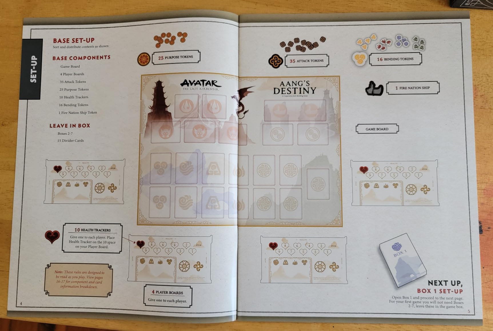 Avatar: The Last Airbender: Aang's Destiny, Cooperative Deck Building Strategy Board Game, Play as Aang, Katara, Appa & More, Fun for Family Game Night, Ages 10+, 2-4 Players, 60 Minutes customer photo 1