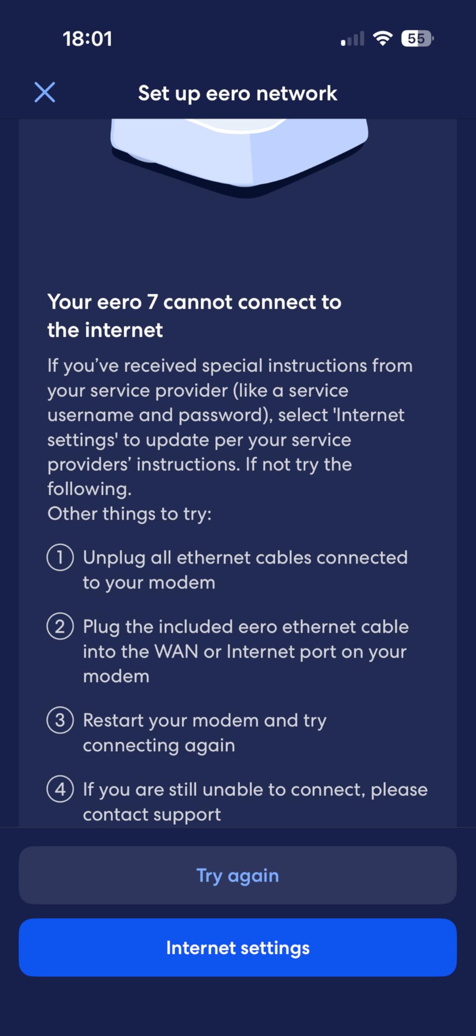 Amazon eero 7 Dual-Band Mesh Wi-Fi 7 Router (3-Pack) - Plans up to 2.5 Gbps, Coverage up to 6,000 sq. ft. customer photo 1