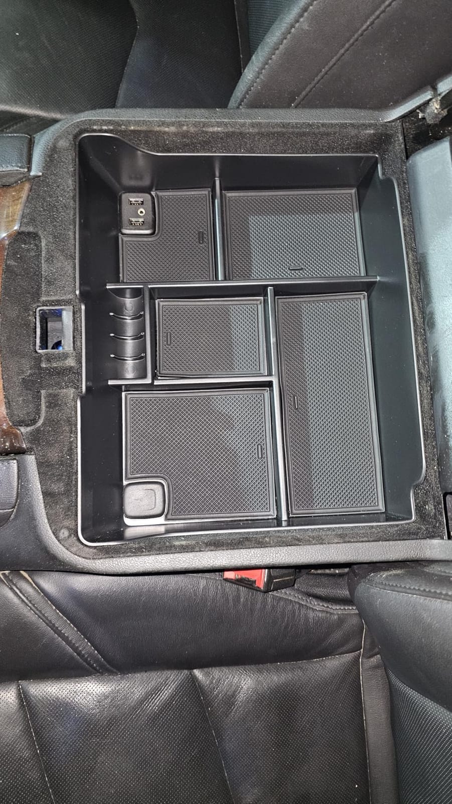 Console Insert Armrest Storage Box Compatible with Cadillac Escalade2015-20 customer photo 1
