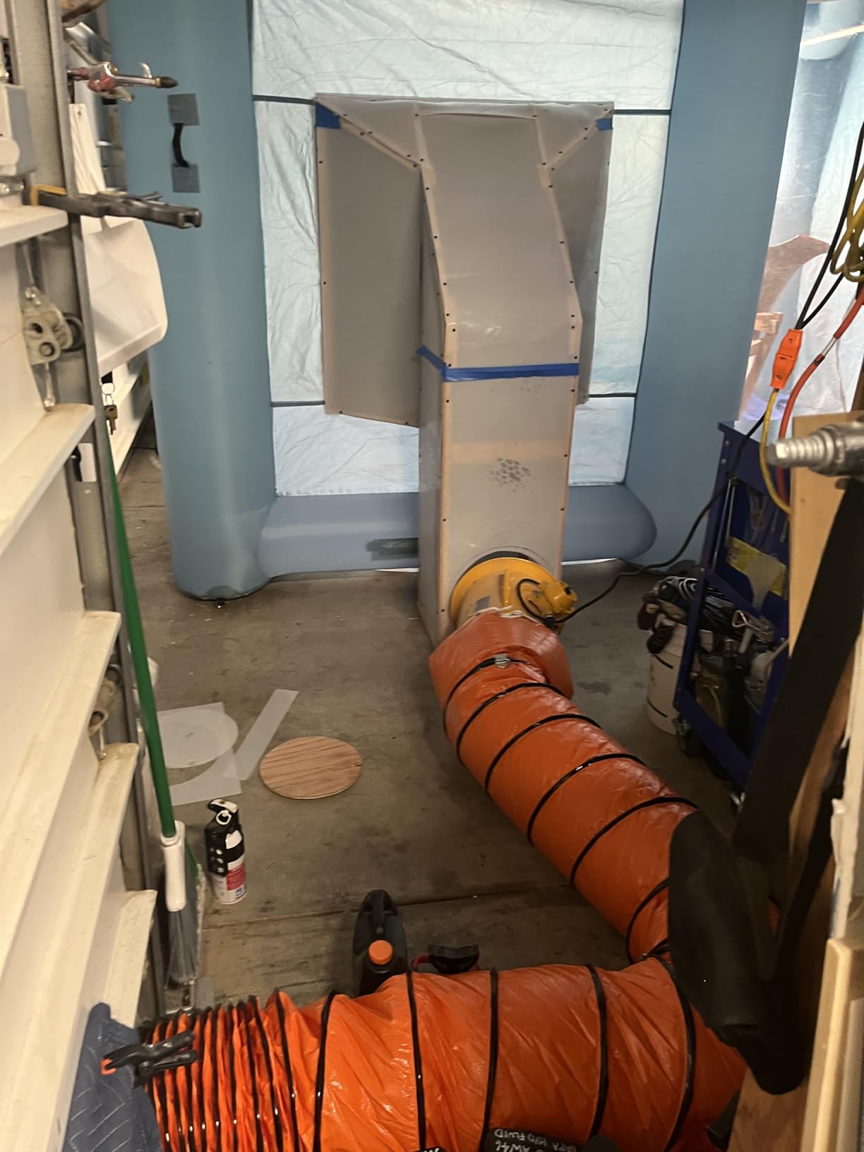 VEVOR Explosion Proof Fan 16 Inch, 350W 4240CFM, Industrial Portable Ventilator Blower/Exhaust with 9.8ft Light Cord -No Plug customer photo 2
