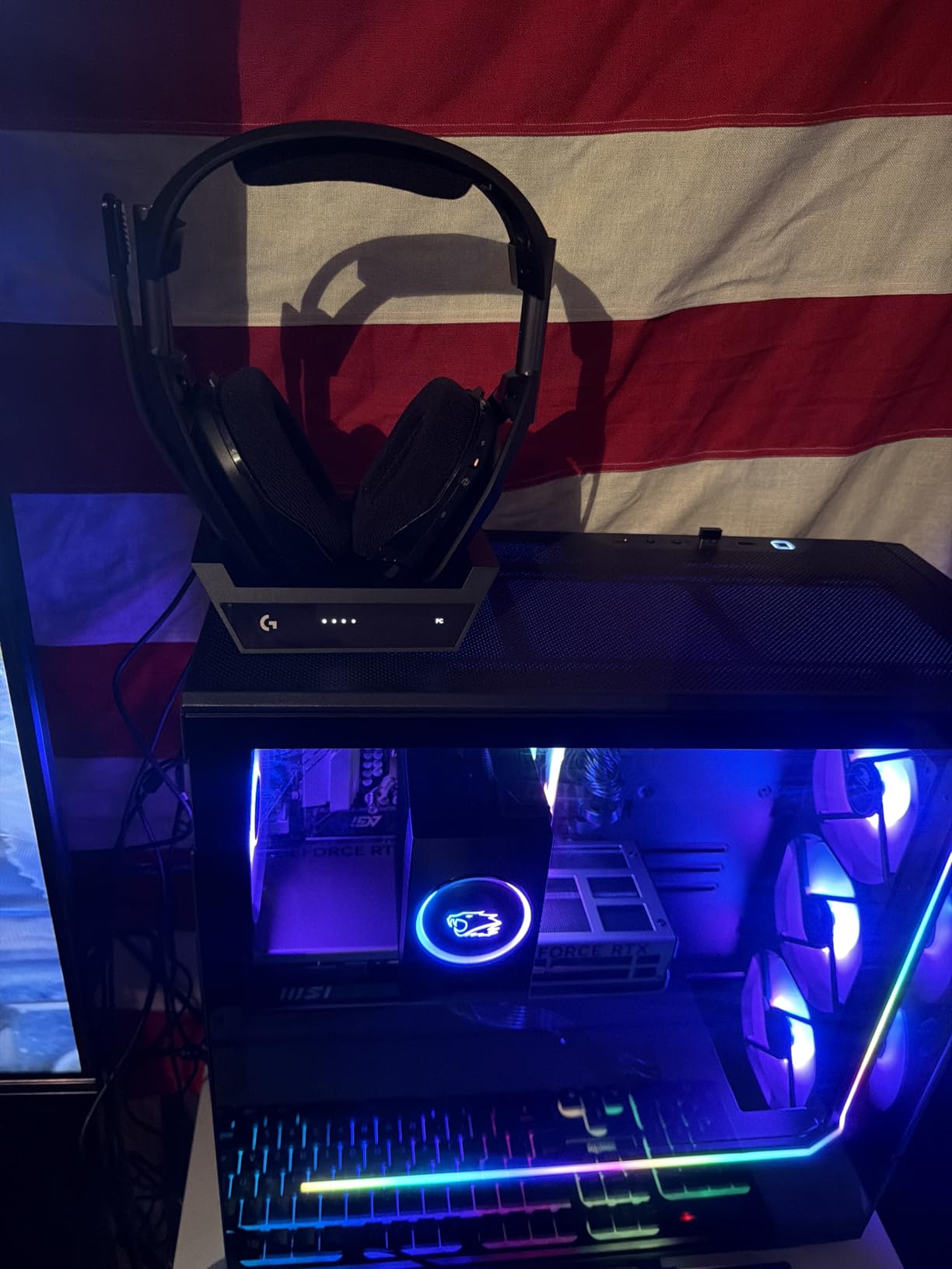 Logitech G Astro A50 Multi-Platform Wireless Gaming Headset - Black customer photo 2