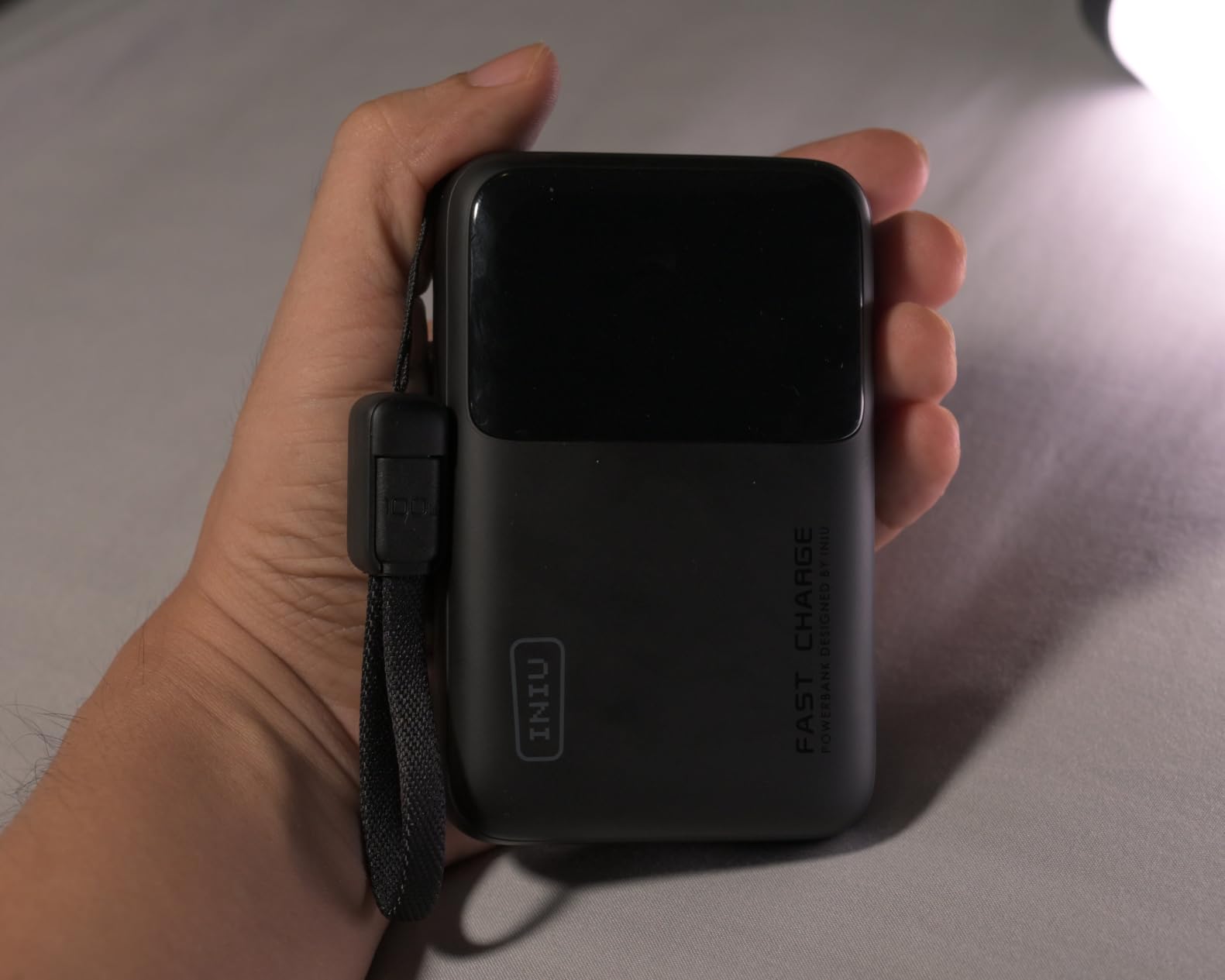 INIU Laptop Power Bank, Smallest 20000mAh 65W Fast Charging Battery Pack | USB C Cable, Flight-Safe, Travel Essentials, Portable Charger for MacBook Pro, Steam Deck, iPhone, iPad etc customer photo 1