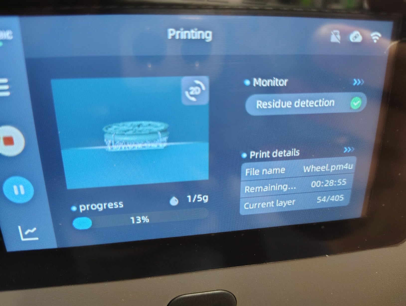 ANYCUBIC 10K Resin 3D Printer, Photon Mono 4 Ultra with 7'' LCD Mono Screen | with COB Light Source, Max Printing Speed Up to 120mm/h, HD Touchscreen with 8 Languages, 6.04''x3.42''x6.49'' Printing Size customer photo 2