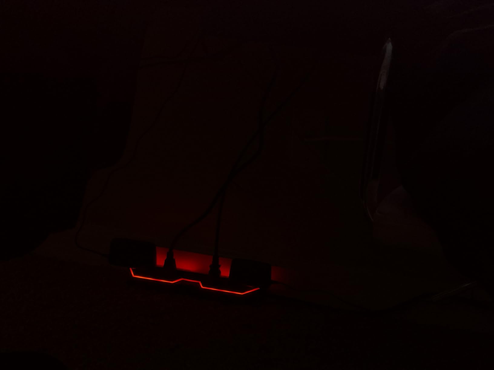 4000J Gaming Surge Protector Power Strip with USB Ports | RGB Lighting, PD 20W Fast Charging, 6 Wide-Spaced Outlets, Designed for Gaming PC, Desk Setup, Home and Office customer photo 1
