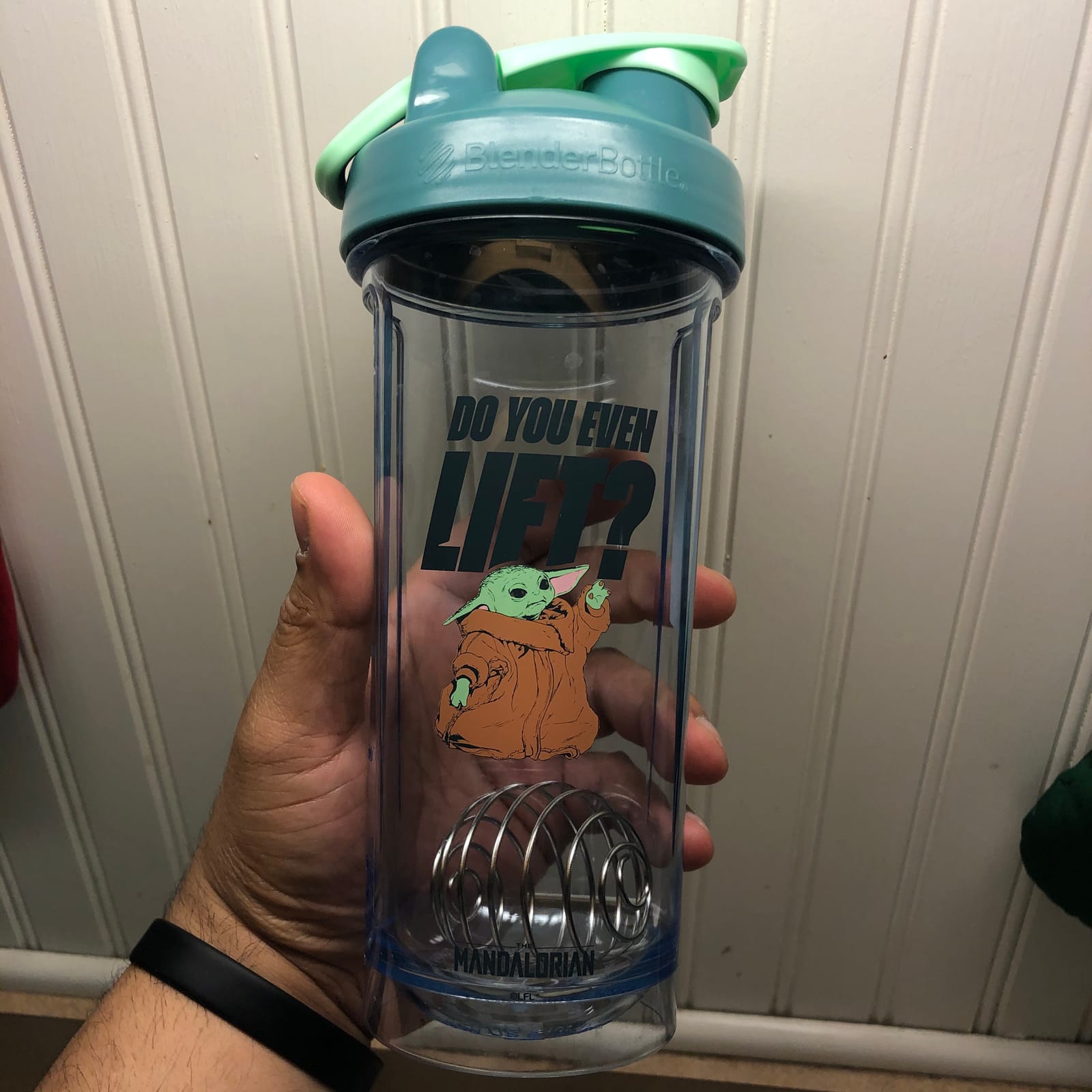 BlenderBottle SpongeBob ProSeries Tritan Shaker Bottle 28 oz Red customer photo 2