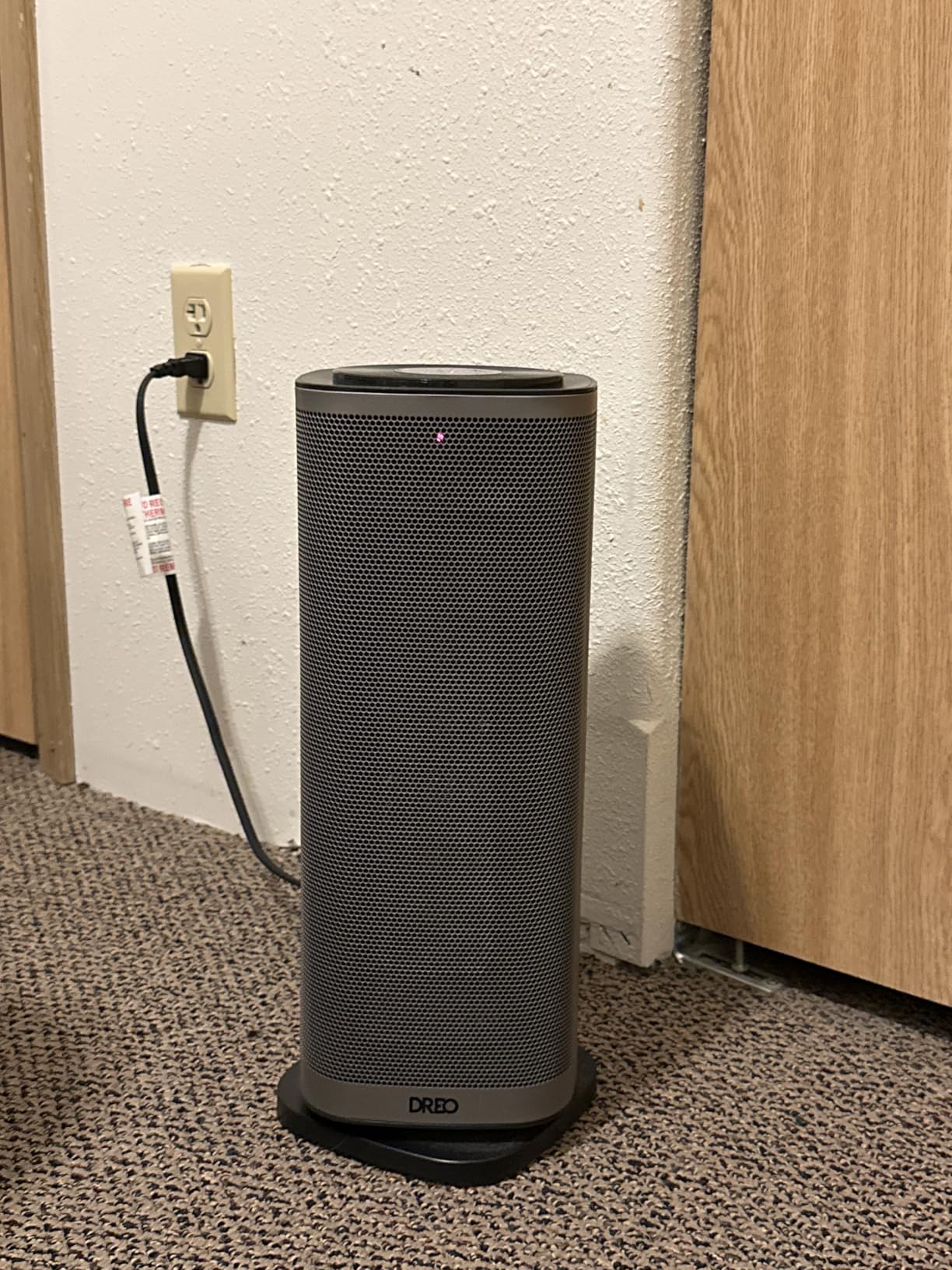 DREO Space Heaters for Indoor Use, Fast Heating Portable Heater with Remote | 11.8 ft/s Fast Heating, Large PTC Ceramic, Quiet Operation, Remote Control, Digital Thermostat and Shield360° Safety customer photo 1