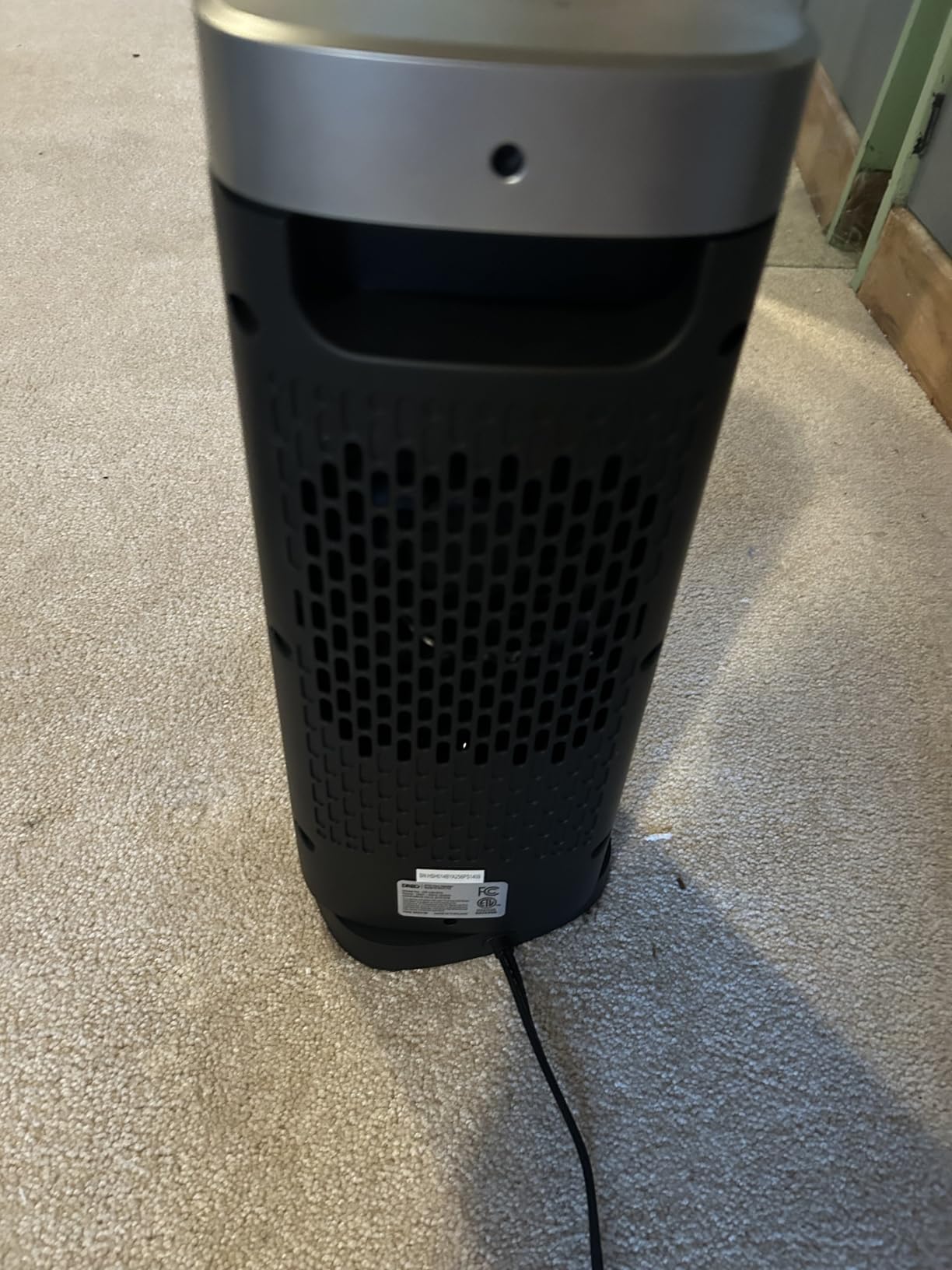 DREO Space Heaters for Indoor Use, Fast Heating Portable Heater with Remote | 11.8 ft/s Fast Heating, Large PTC Ceramic, Quiet Operation, Remote Control, Digital Thermostat and Shield360° Safety customer photo 2