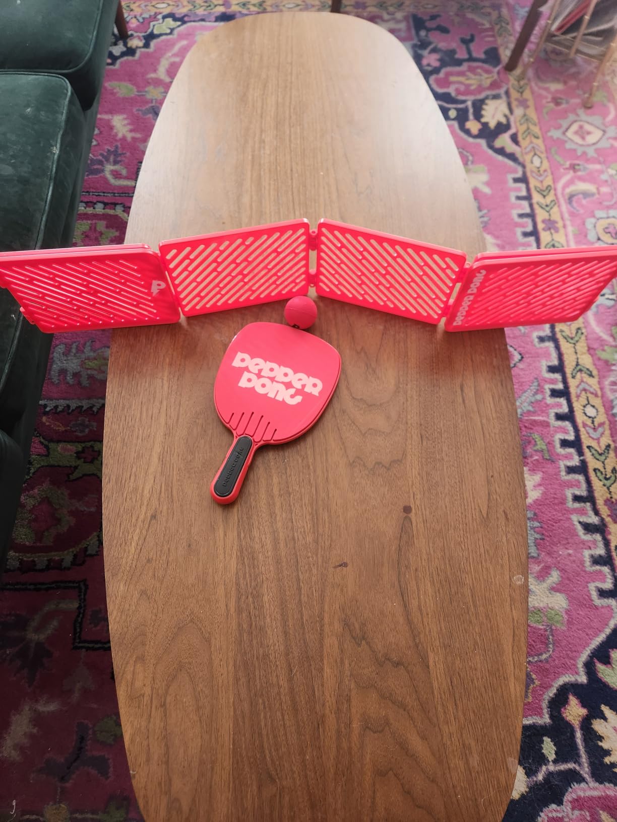 Pepper Pong Ping Pong, Reinvented | Any Surface, Indoor or Outdoor Portable Paddle Sport | 3-Speed Foam Balls, 4 Premium Paddles, Free-Standing Net, Carry Bag customer photo 1