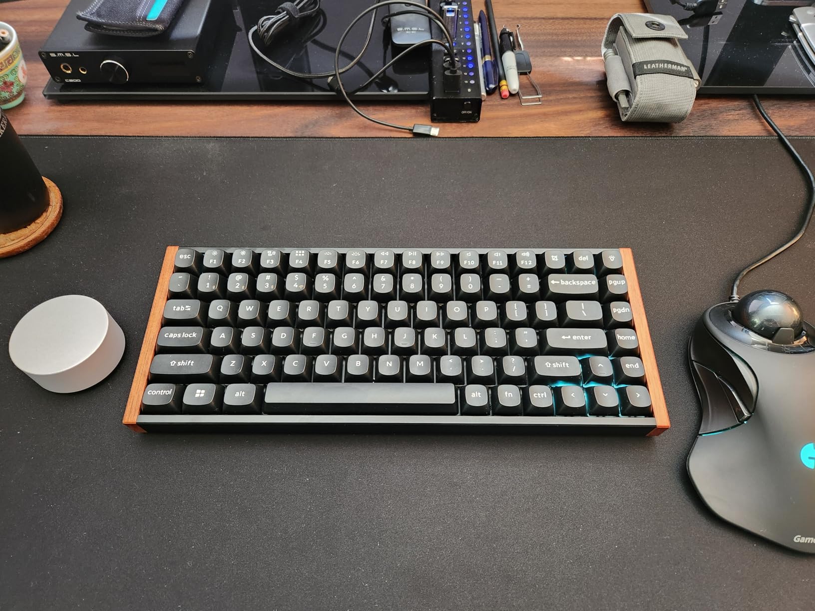 Keychron K2 HE Rapid Trigger Wireless Magnetic Custom Keyboard, QMK Launcher 2.4 GHz & Bluetooth, Hall Effect Gateron Double-Rail Magnetic Switch for Mac Windows Linux customer photo 2