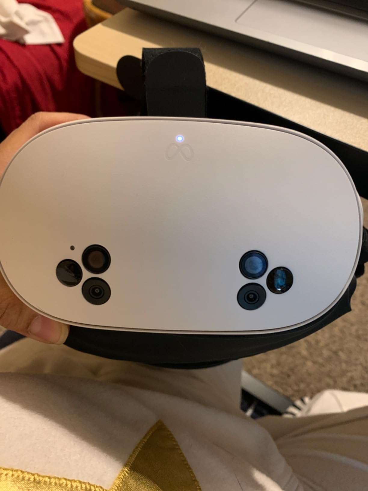 Meta Quest 3S 256GB | VR Headset - Thirty-Three Percent More Memory - 2X Graphical Processing Power - Virtual Reality Without Wires - Get Batman: Arkham Shadow Included Plus Access to 40+ Games customer photo 1