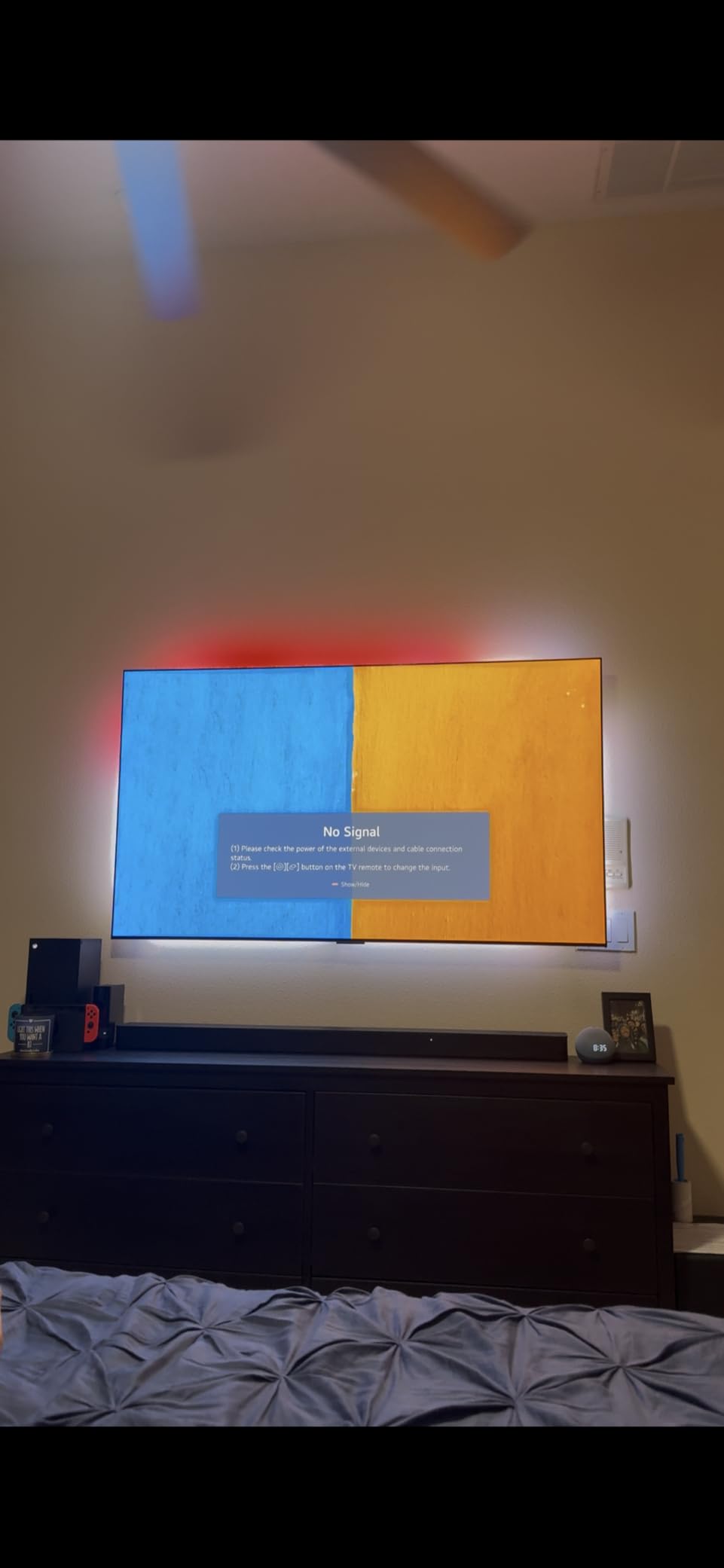 HDMI 2.1 AI Sync Box 2, 8K/4K @144Hz, RGBWIC for 75-85 Inch TVs | With TV Backlight, Supports VRR & ALLM, SmartThings & Matter & Alexa, AI CogniGlow, 75 LEDs/m customer photo 1