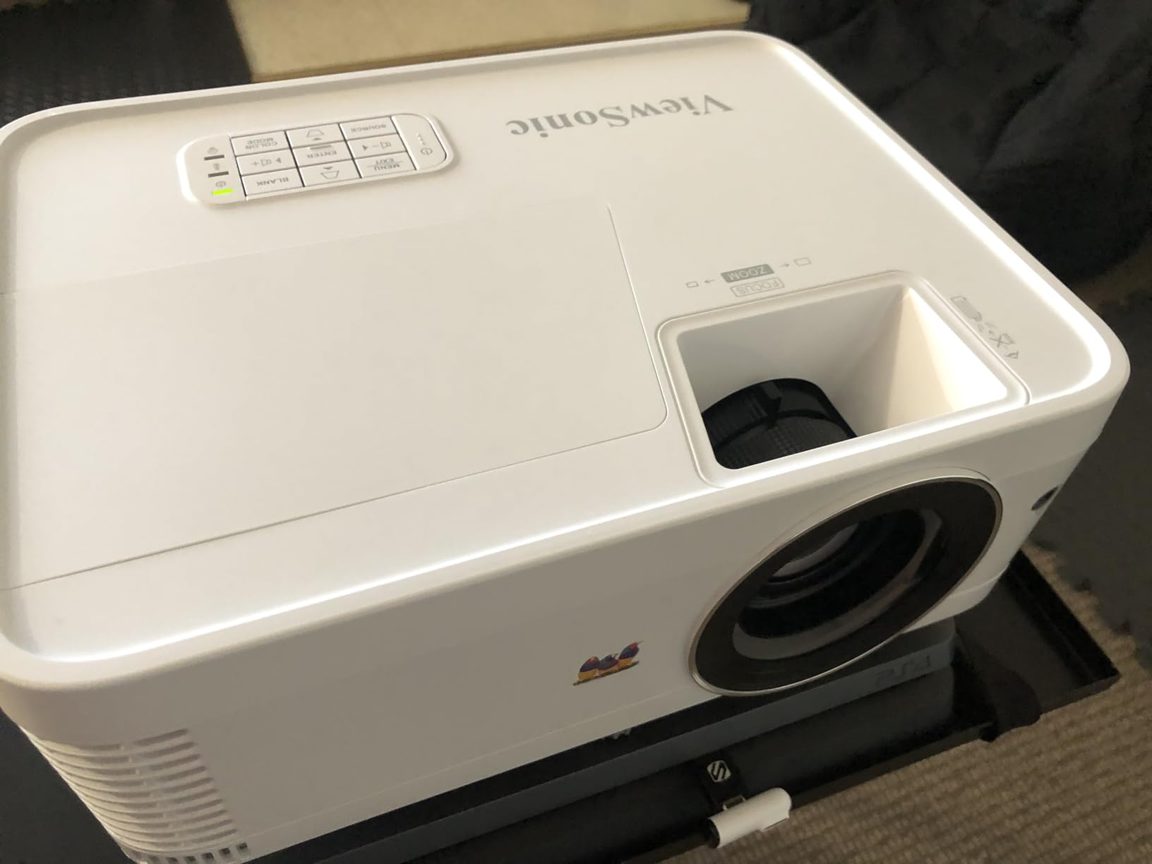 ViewSonic PX700HDH 3700 Lumens 1080p Projector, High Brightness and SuperColor Technology for Smooth Home Entertainment, 1.1x Optical Zoom, and Vertical Keystone for Flexible Setup, and Dual HDMI customer photo 1