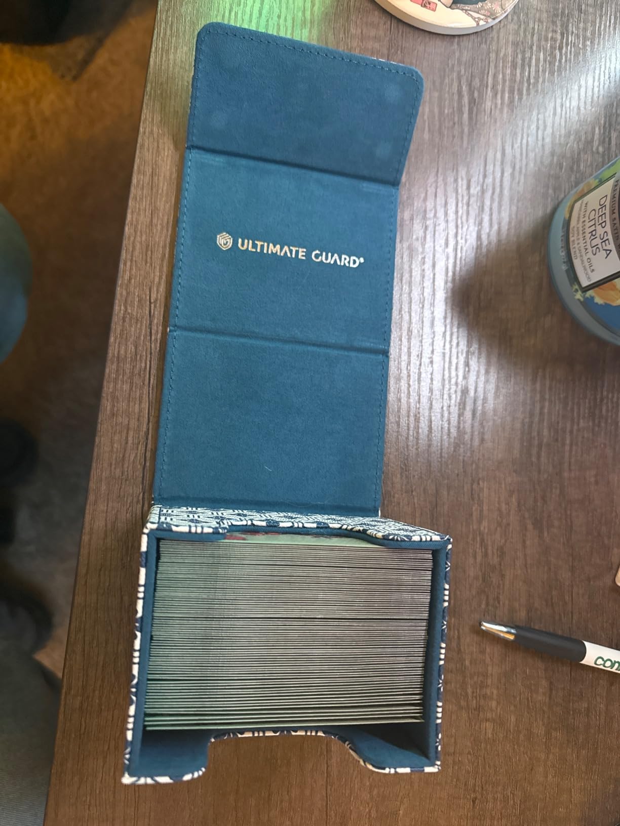 Ultimate Guard Limited Run Sidewinder 100+ Shogun's Journey II, Deck Box for 100 Double-Sleeved TCG Cards, Kikko, Magnetic Closure & Microfiber Inner Lining customer photo 1