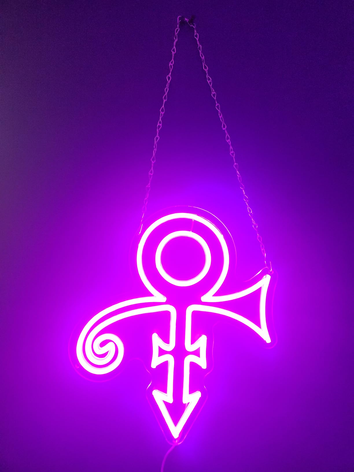 Lock Neon Signs for Wall Decor,Dimmable Game Neon Light for Gamer,Usb Powered Gaming Lights for Man Cave Bedroom Game Room Bar Birthday Gifts(9.8 * 11.8in) customer photo 2
