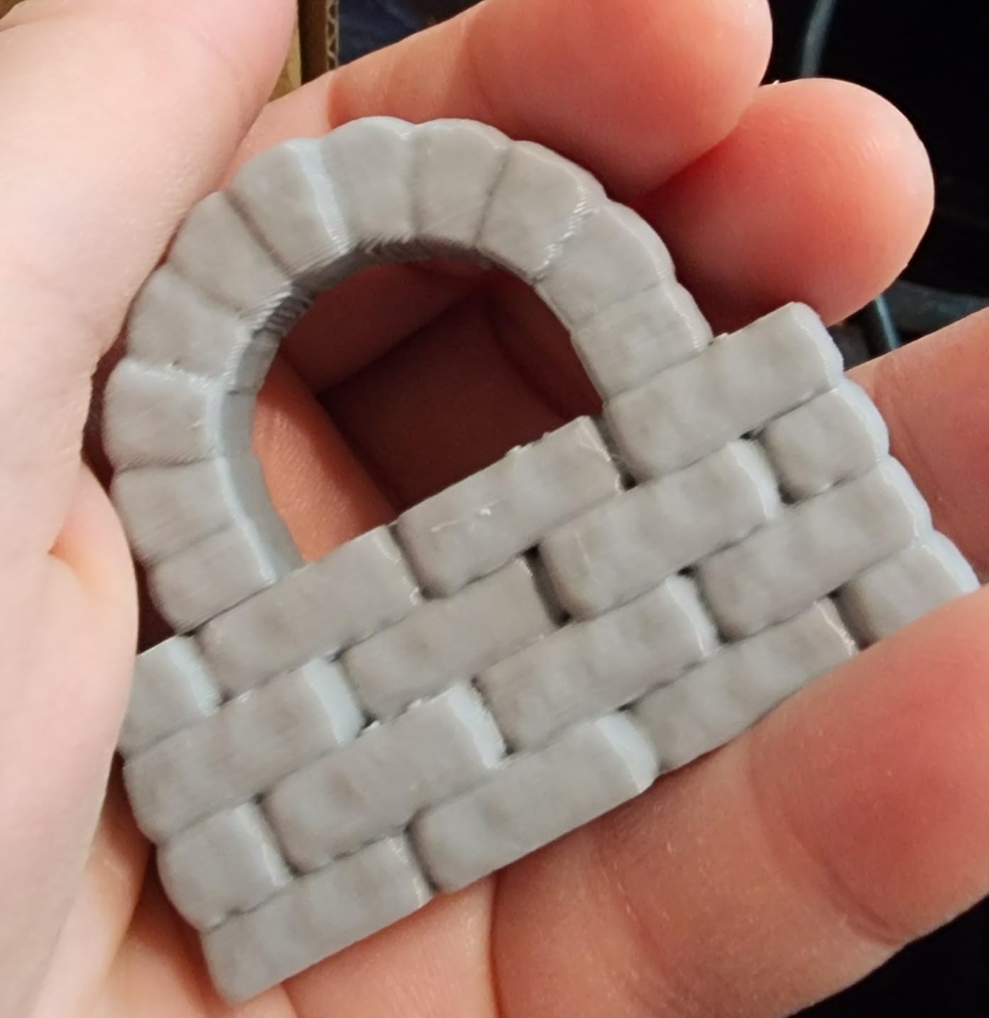 AUSPDICE Dungeon Walls, 40pcs 28mm Miniature RPG Modular System for TTRPG | DND Terrain Building Accessories for Tabletop Role Playing Scenes, Christmas and Halloween Gifts for DM, FF204 customer photo 1
