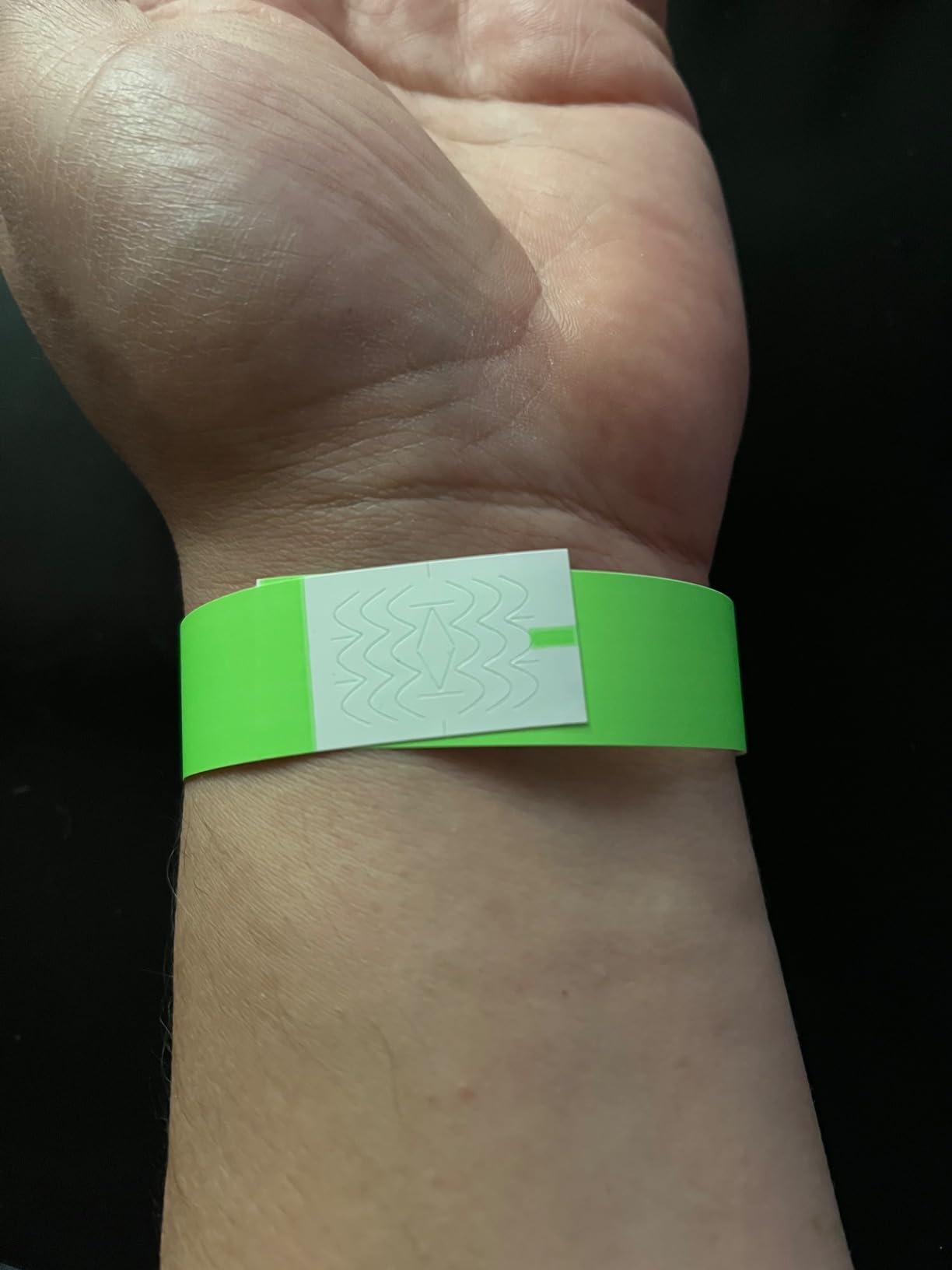 Paper Wristbands for Events, 500 Pcs Disposable Wrist Bands, Mixed Colored | Self Adhesive, with Waterproof Layer, Prevent Reuse, Bracelets for VIP Party Sports Events, Festivals, Club Identification customer photo 1