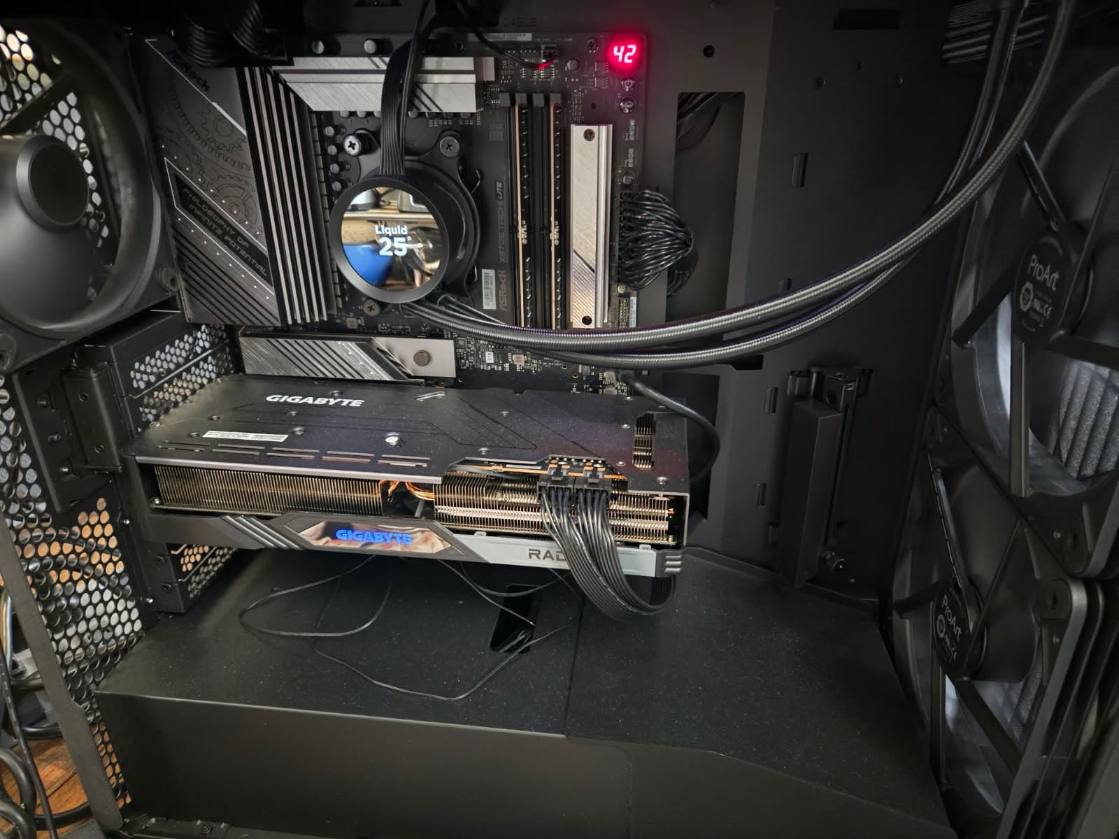 ASRock AMD X870E Taichi Lite Ryzen Socket AM5 DDR5 DIMMs 8200 256 GB X870 EATX Motherboard 5G LAN M.2 USB4 WiFi7 customer photo 1