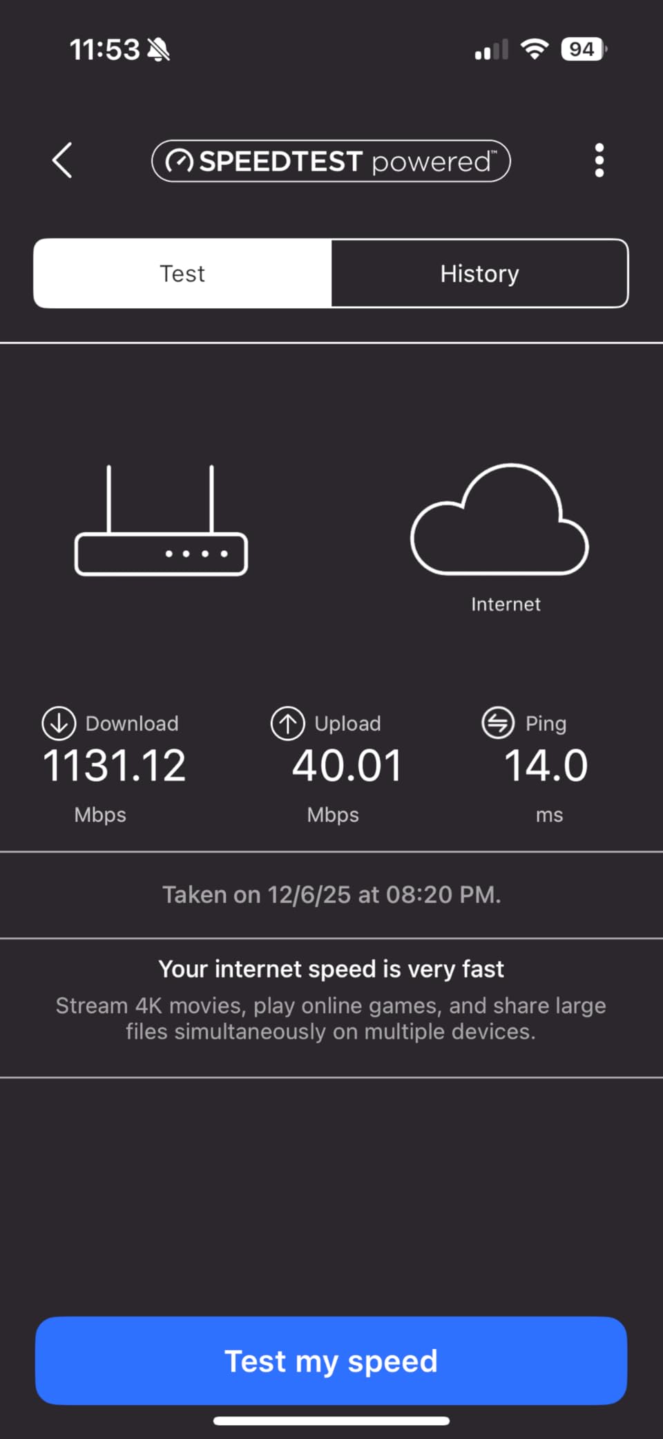NETGEAR Nighthawk Tri-Band WiFi 7 Router (RS500) - Router Only, BE12000 Wireless Speed (up to 12 Gbps) - Covers up to 3,000 sq. ft., 120 Devices - 2.5 Gig Internet Port - Free Expert Help customer photo 1