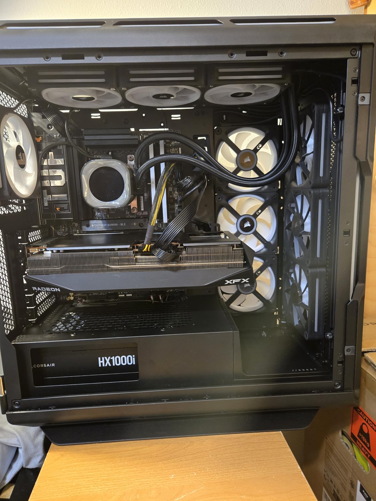 ASUS TUF Gaming X870-PLUS WiFi AMD AM5 X870 ATX Motherboard, 16+2+1, 80A SPS Power Stages, DDR5, PCIe 5.0 Ready, Four M.2 Slots, Wi-Fi 7, 2.5Gb LAN, HDMI, USB4 40Gbps, SATA 6 Gbps, USB 20Gbps Type-C customer photo 2