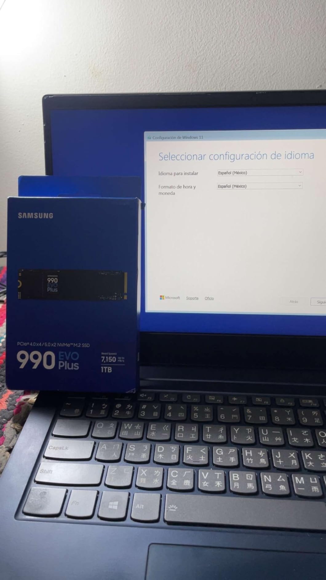 Samsung SSD 990 EVO Plus 1TB, PCIe Gen 4x4 | 5x2 M.2 2280, Up to 7,150 MB/s | NVMe Internal Solid State Drive, Upgrade Storage for PC/Laptops, HMB Technology & Intelligent Turbowrite 2.0 (MZ-V9S1T0B/AM) customer photo 2