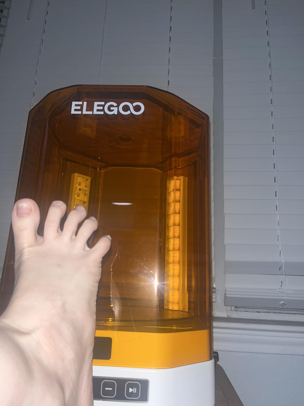 ELEGOO Mercury Plus 3.0 Larger Wash and Cure Station, Resin Curing Machine | for LCD/SLA/DLP 3D Printing Models, Best for Saturn, Mars 3D Printer, Washing Size of 230 * 135 * 260mmm customer photo 1