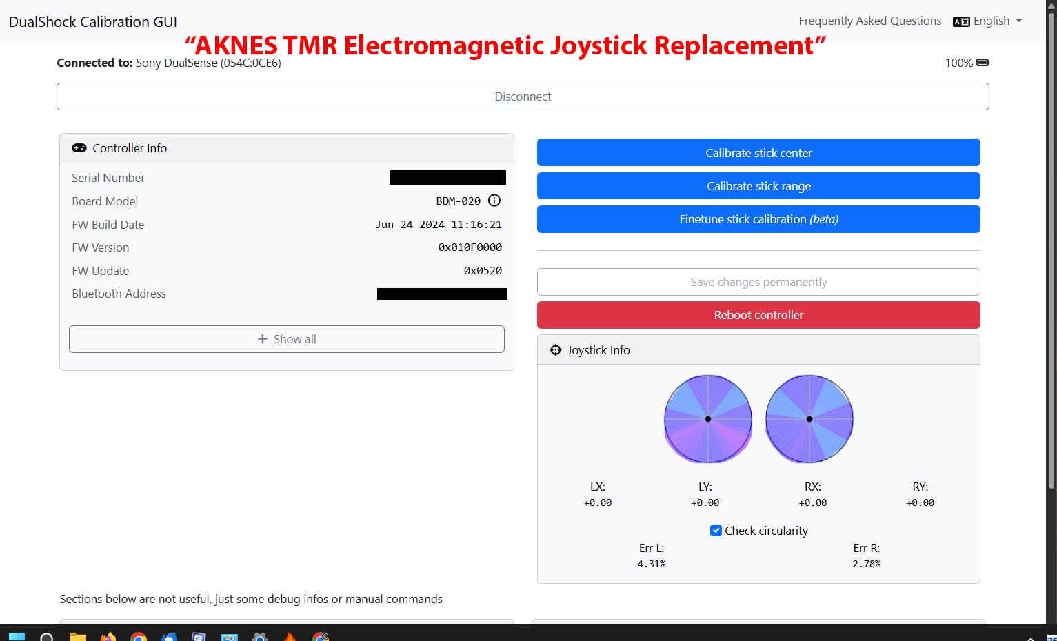 GuliKit TMR Joysticks Replacement for DualSense PS5 / PS5 Edge Controller customer photo 1