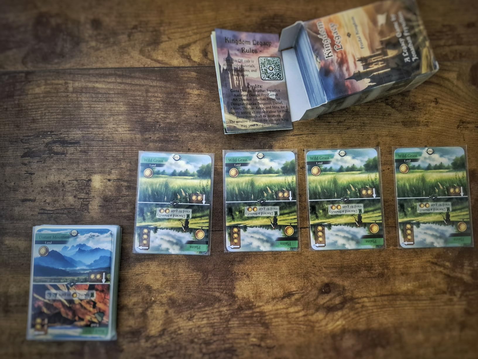 Fryx Games Kingdom Legacy: Feudal Kingdom Solo Strategy Card Game customer photo 1
