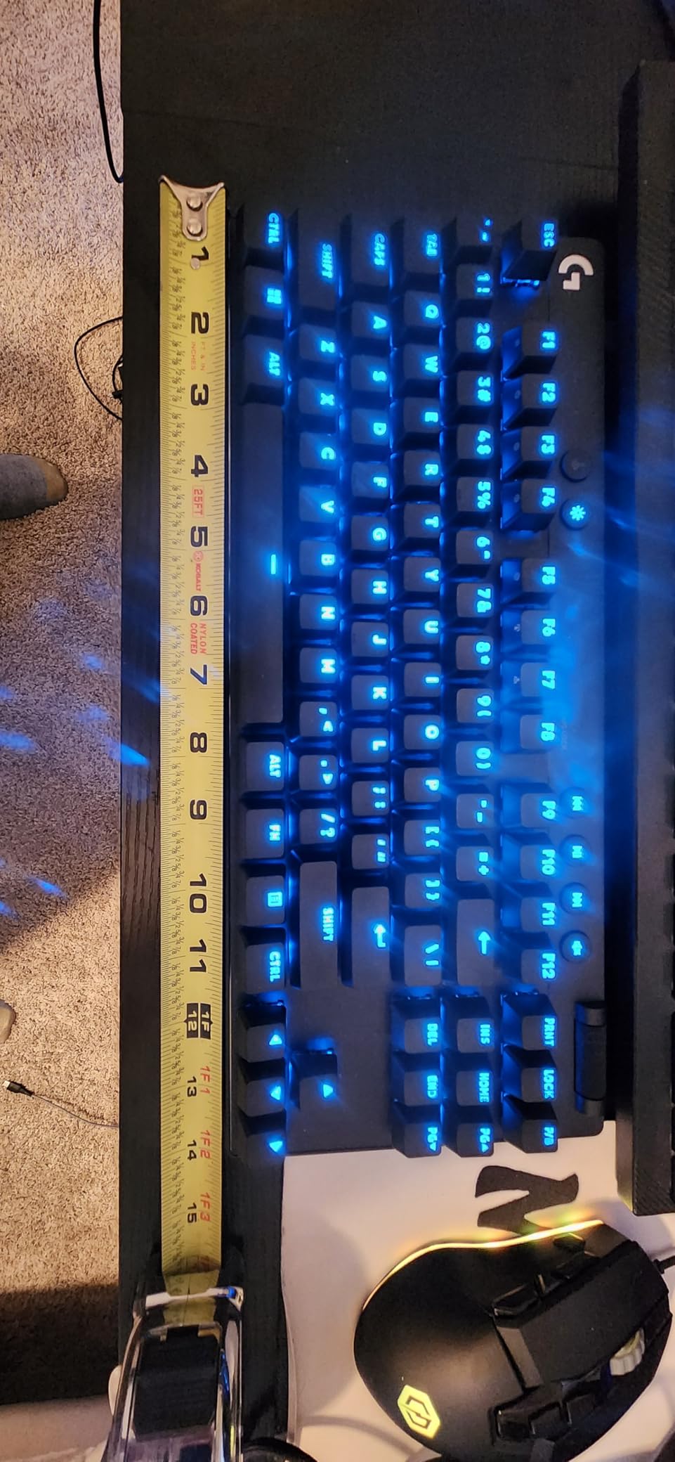 Logitech G PRO X TKL Rapid Tenkeyless Gaming Keyboard (Hall-Effect) - Black | Hall-Effect Magnetic Analog Switches with Rapid Trigger, Lightsync RGB, Detachable USB-C Cable, Volume Roller & Media Buttons customer photo 2