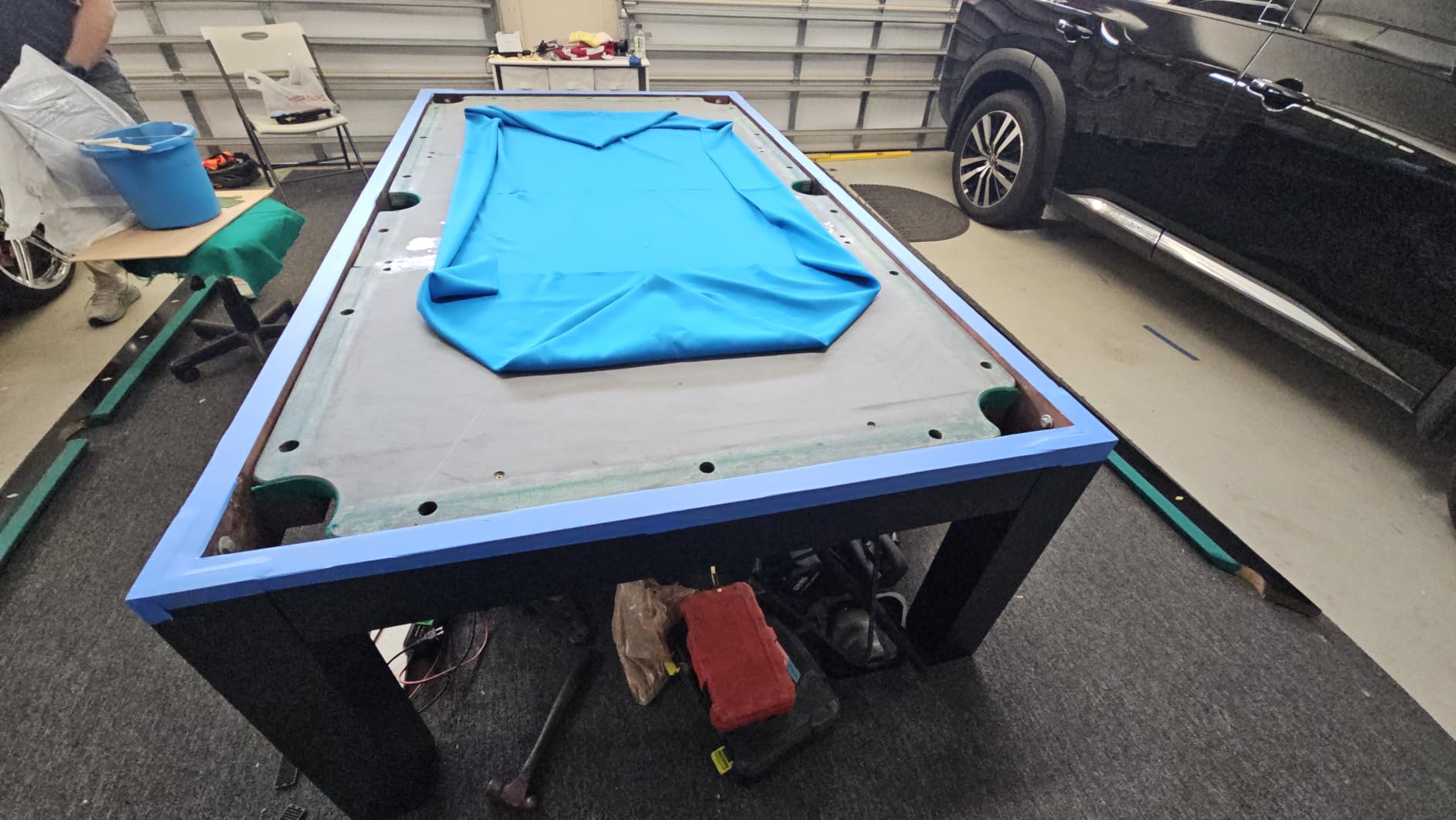 Simonis 860 Pool Billiard Table Cloth - Pre-Cut Rails - Authorized Dealer customer photo 1