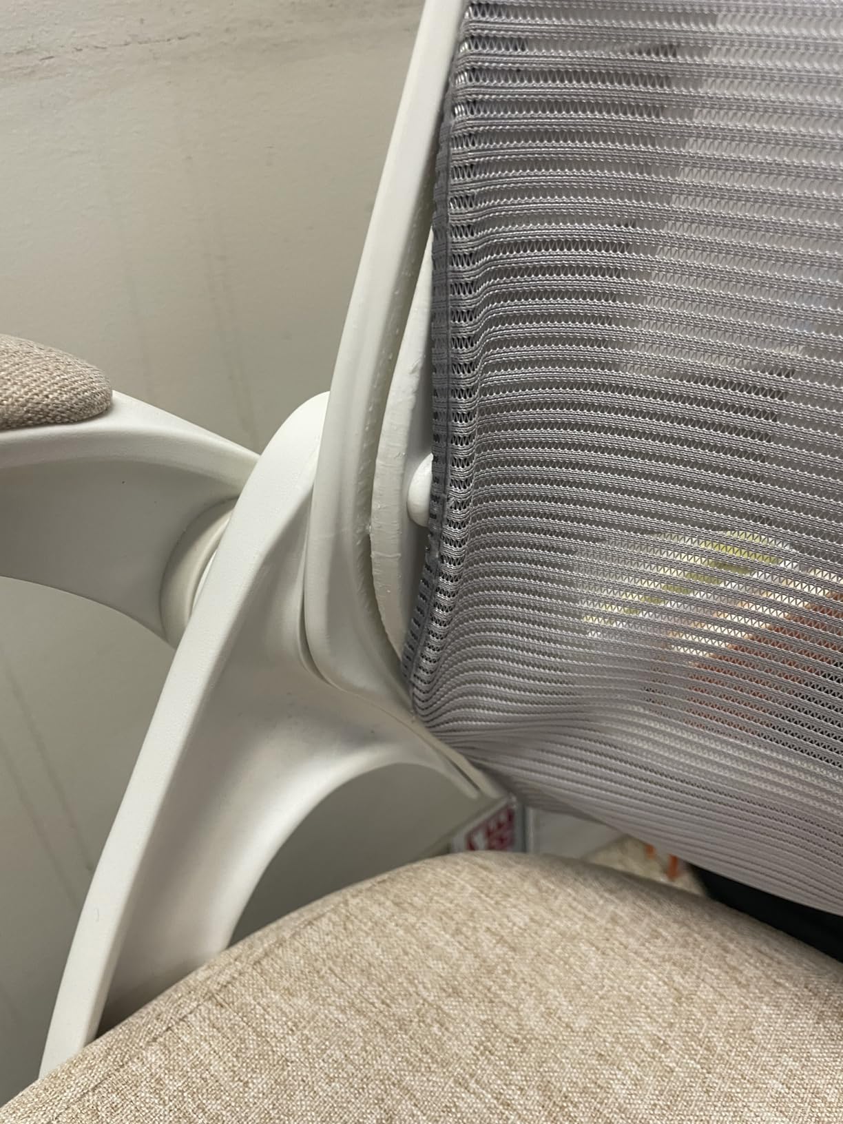 NEO CHAIR Office Desk Chair High Back Mesh Chair Adjustable Lumbar, Black, Ergonomic High-Back Design with Breathable Mesh, Flip-Up Armrests customer photo 1