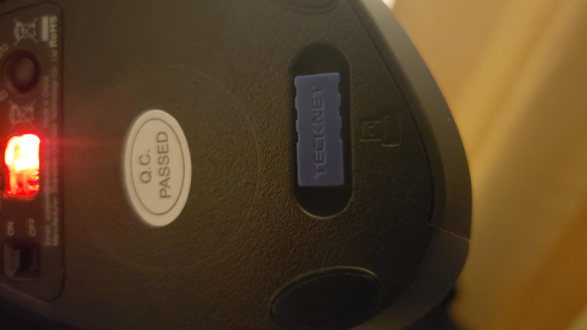 TECKNET Ergonomic Mouse Wireless, Rechargeable Vertical Mice Right Hand customer photo 1