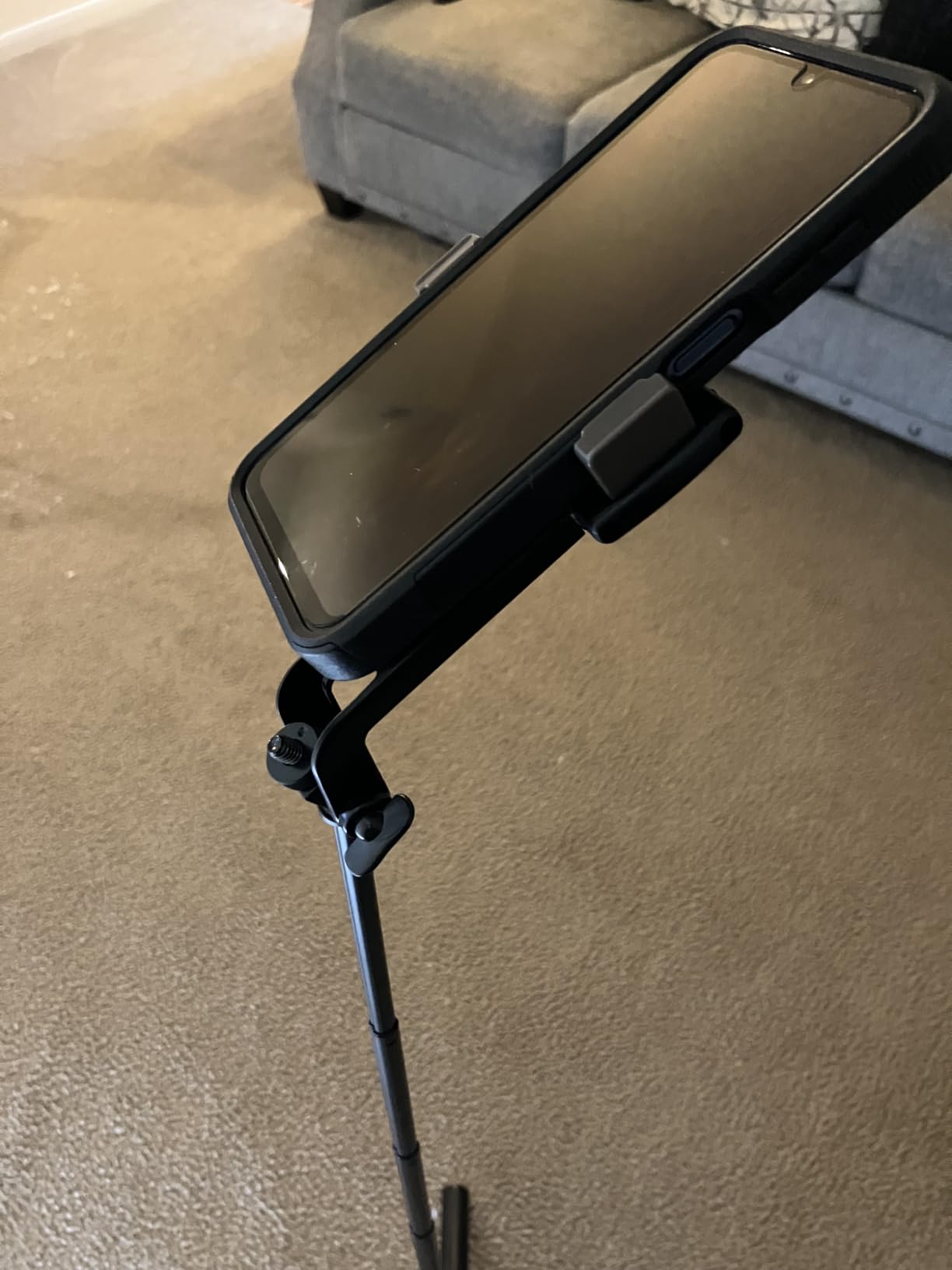 Selfie Stick Tripod for Phone with Remote Control and Holder, 50 Inch Extendable Travel Selfie Stick for iPhone Video Recording customer photo 2