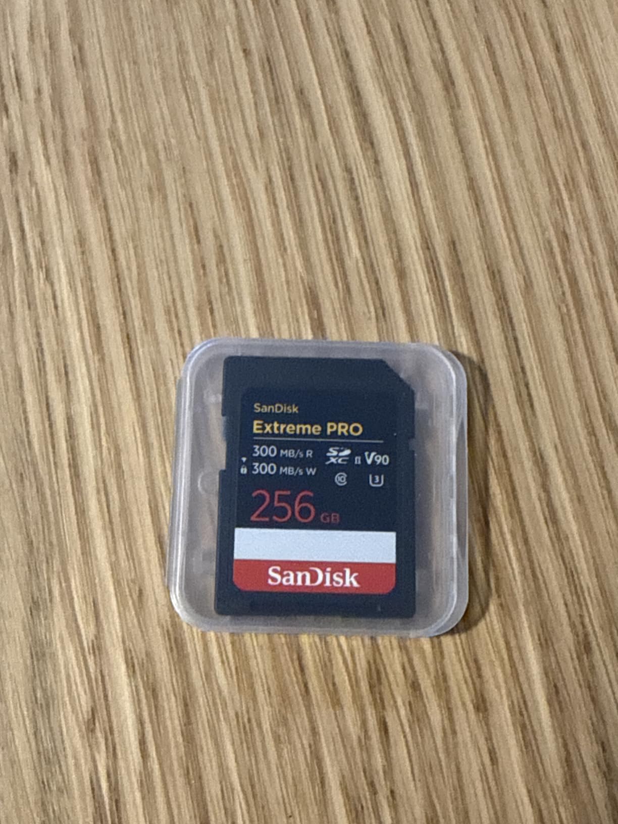 SANDISK 256GB Extreme PRO SD Memory Card UHS-II V90 U3 C10 8K 4K UHD customer photo 1
