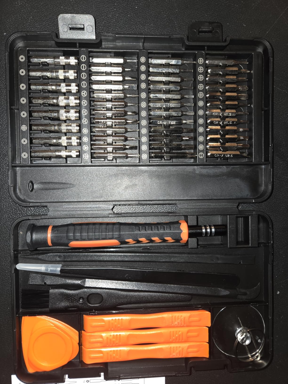 JOREST 59Pcs Small Precision Screwdriver Set with Torx T5 T6, Mini Tool Kit | Magnetic Electronic Repair Tool Kit for Macbook, Computer, Laptop, Phone, PS5, Xbox, Switch, Eyeglasses, Watch, Ring Doorbell customer photo 1