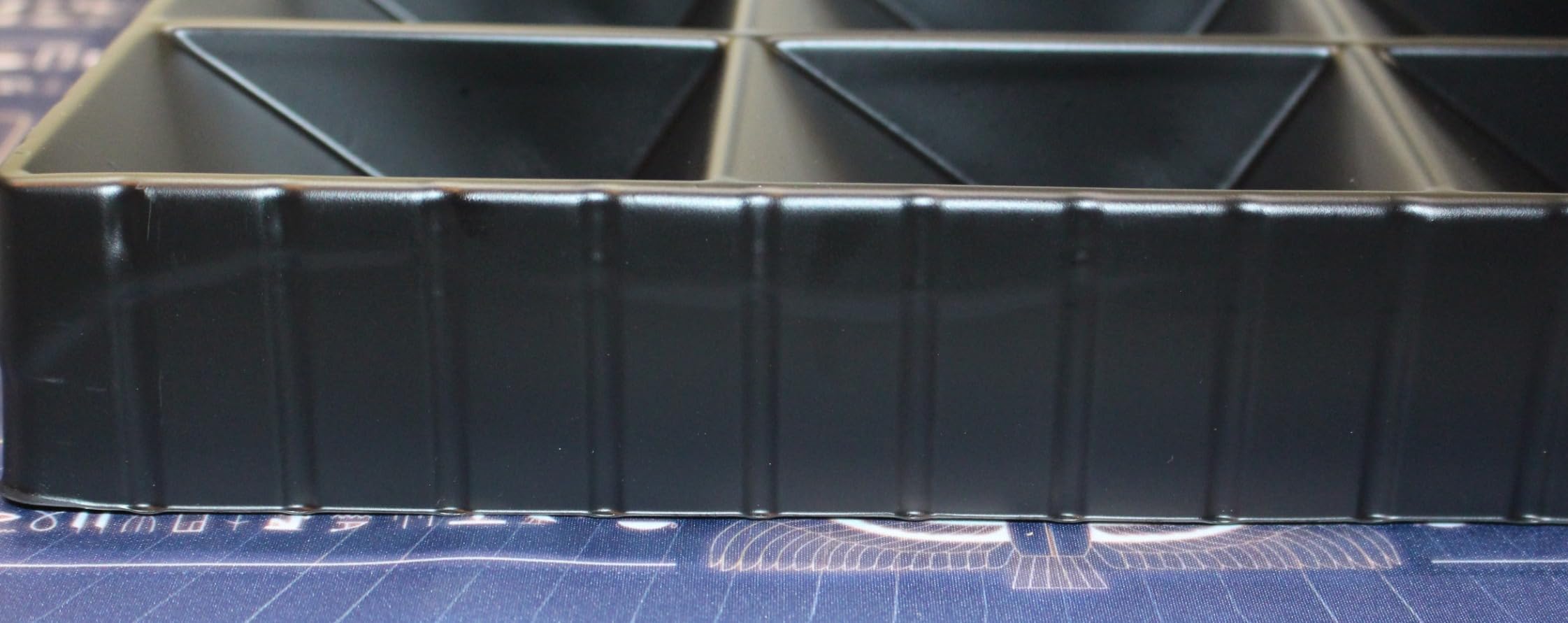 Storage Standard Card Sorting Tray - Stackable Trading Cards Organizer - 15-Compartment Tray Sorter for Organizing Raw, Sleeved or Toploaders - Includes Organization Insert Dividers customer photo 2